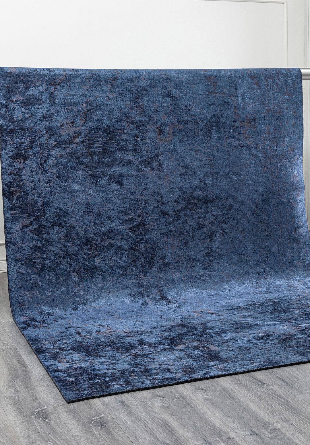 IVY CHARCOAL - NAVY BLUE RUG - 4