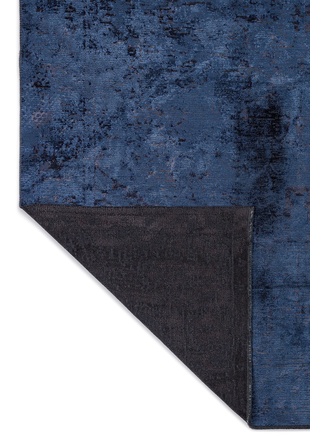 IVY CHARCOAL - NAVY BLUE RUG - 3