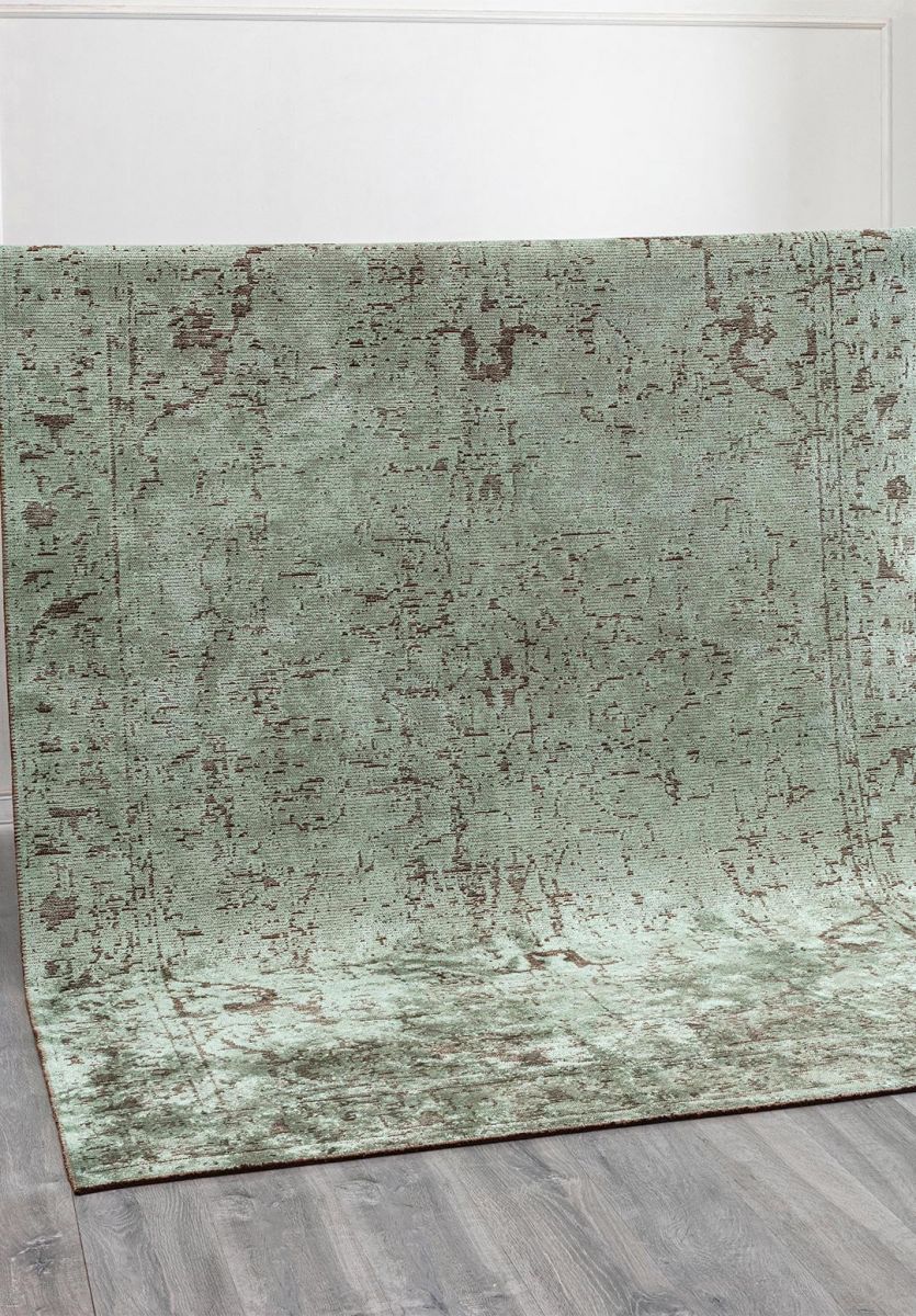 IVY DARK BROWN - RIVER GREEN RUG