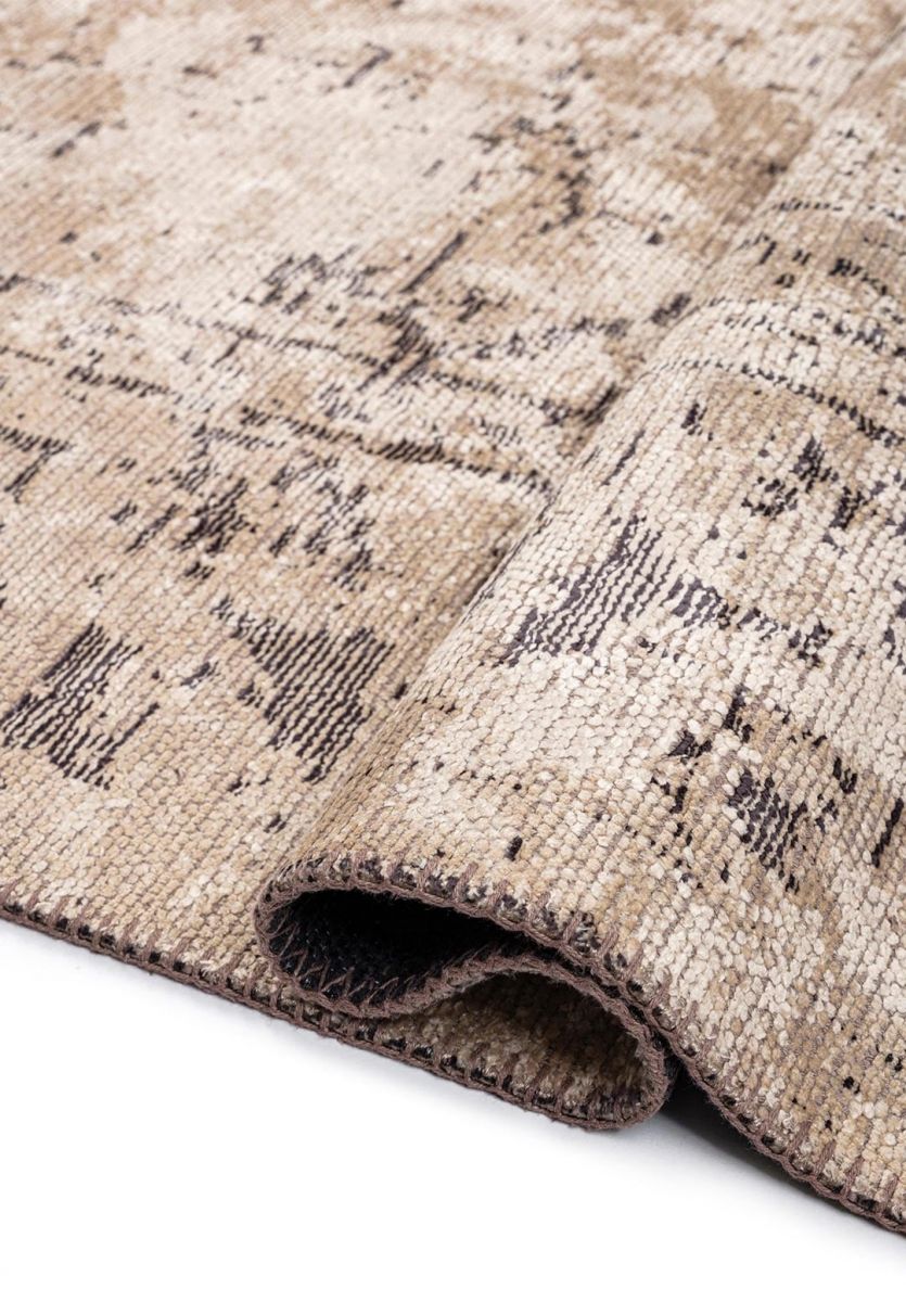 IVY CHARCOAL - CREAM RUG