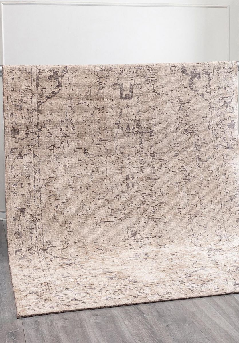 IVY CHARCOAL - CREAM RUG