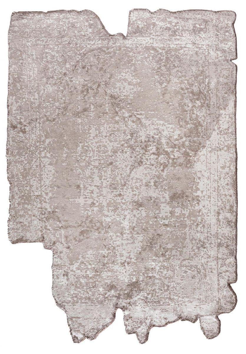 MEDALLION WHITE - STONE RUG