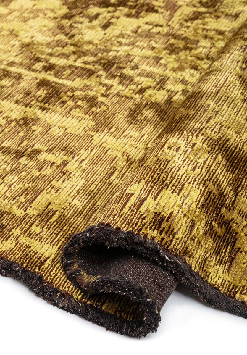 MEDALLION DARK BROWN - KIWI RUG