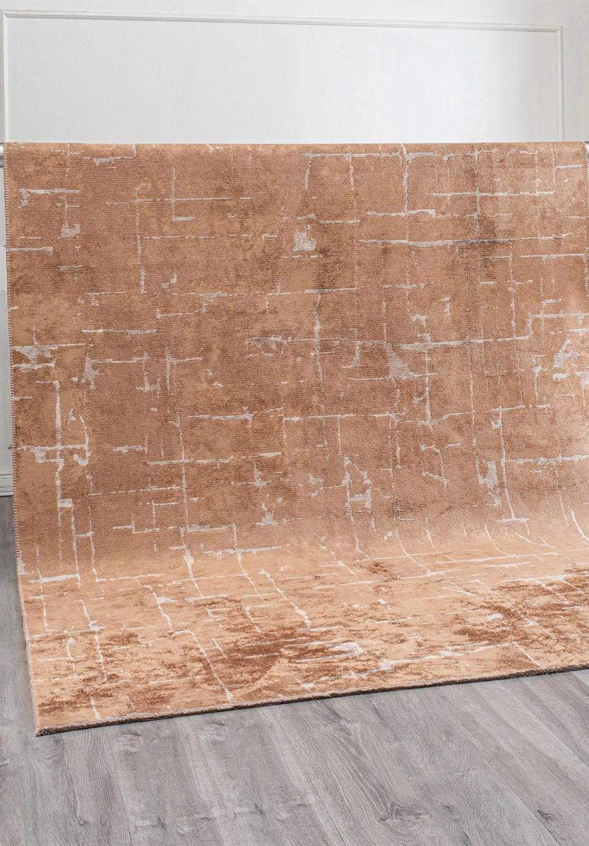 GALAXY ICE BLUE - MOCHA RUG