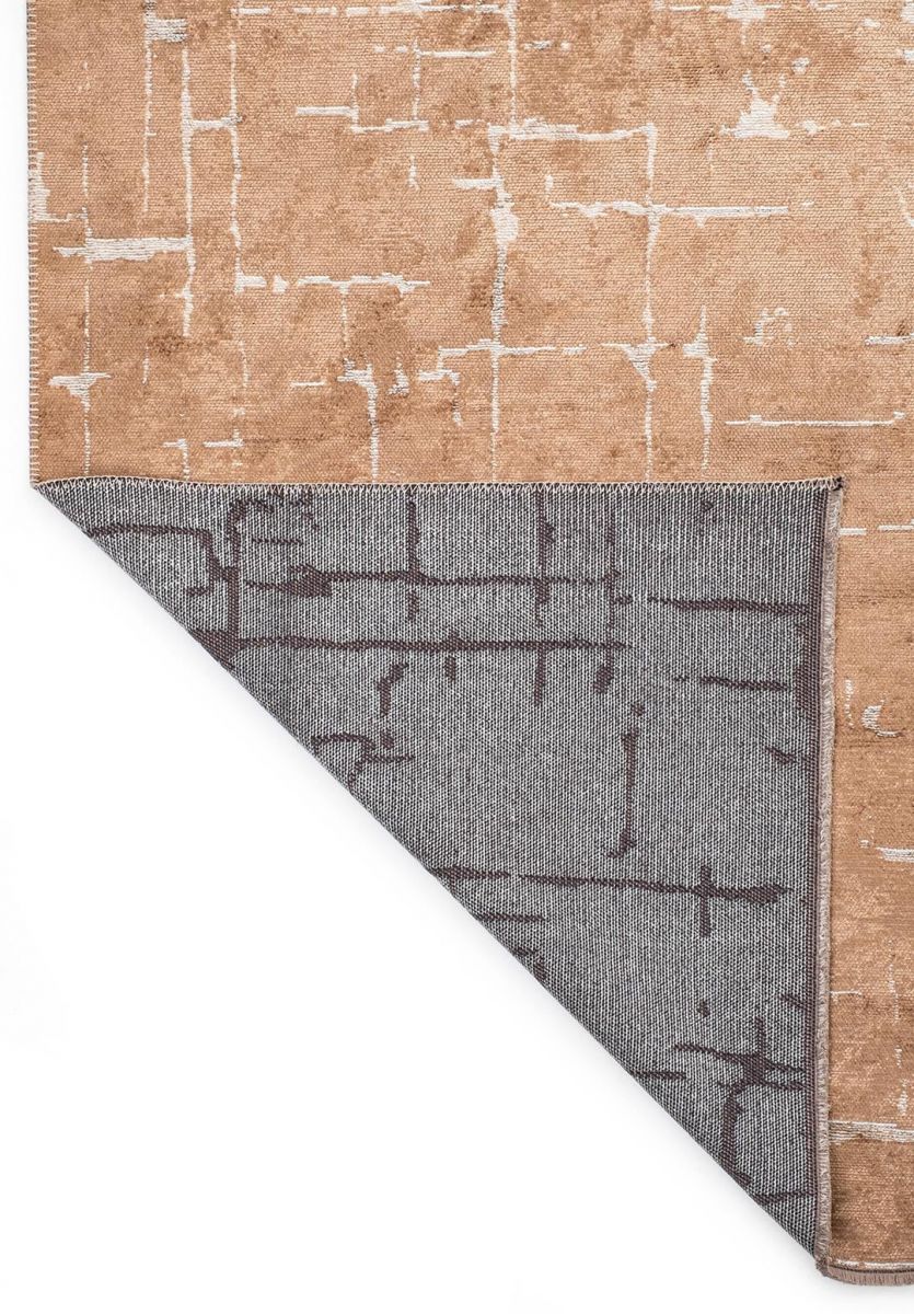 GALAXY ICE BLUE - MOCHA RUG