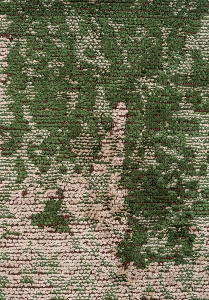 HERITAGE FOREST GREEN - CREAM RUG