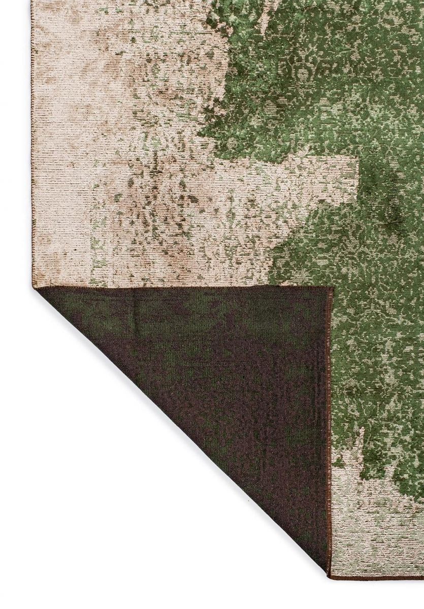 HERITAGE FOREST GREEN - CREAM RUG