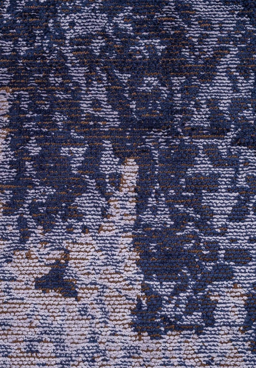 HERITAGE DARK NAVY - LILAC RUG