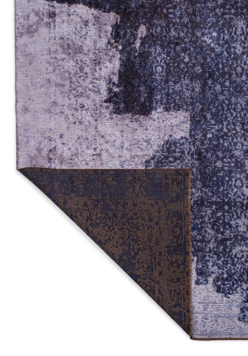 HERITAGE DARK NAVY - LILAC RUG