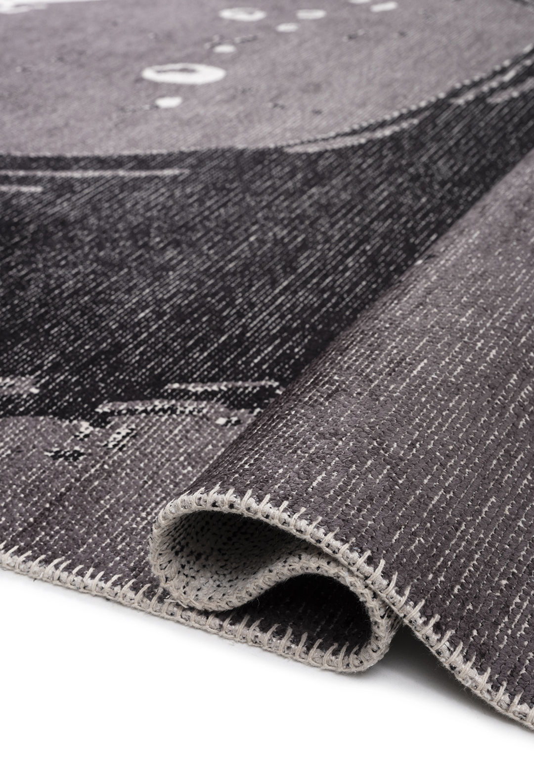 MADRID Чёрный - Графитовый - Экрю Ковер