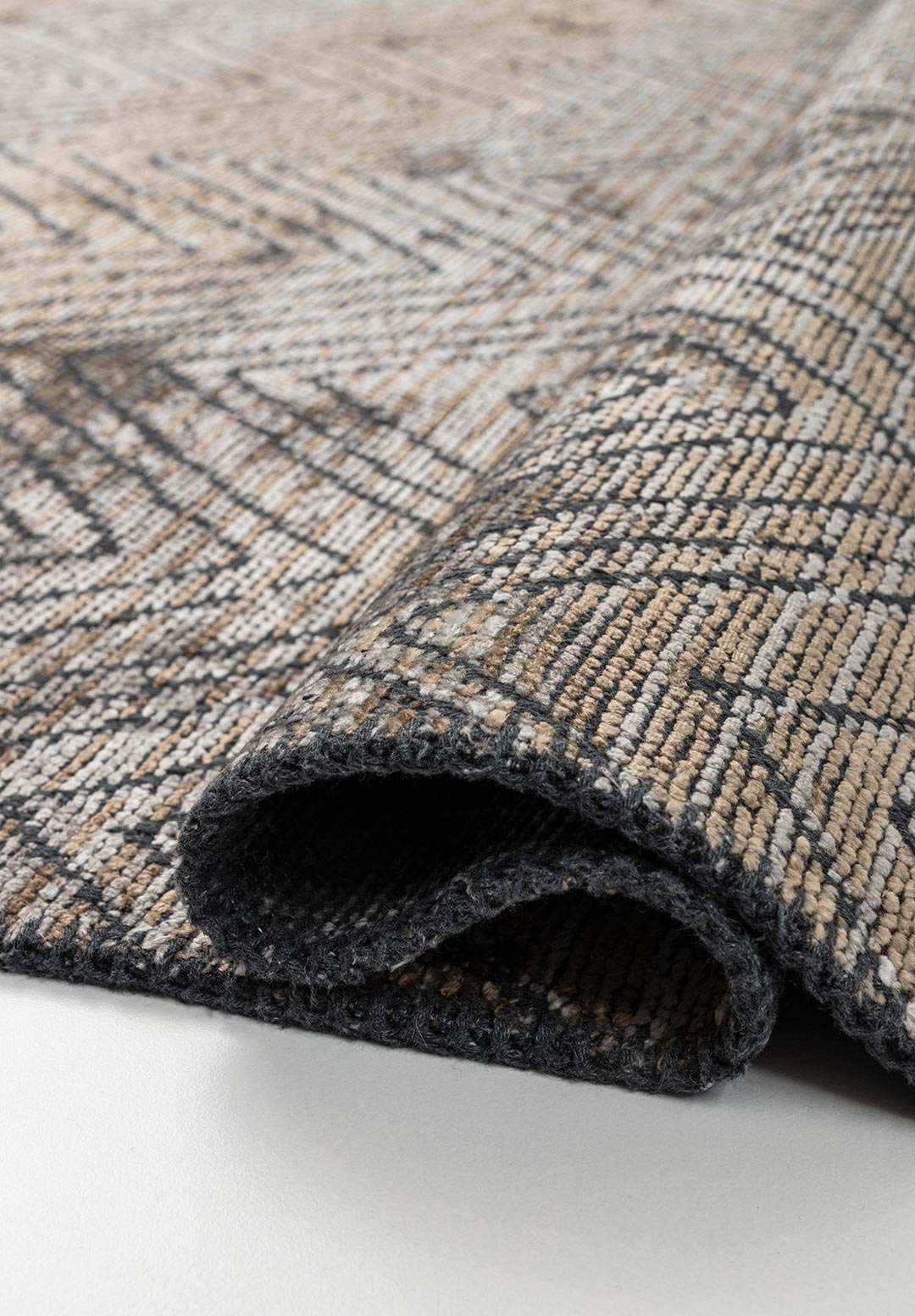 ZARAGOZA MINK - DARK BEIGE - BEIGE - LIGHT CREAM RUG