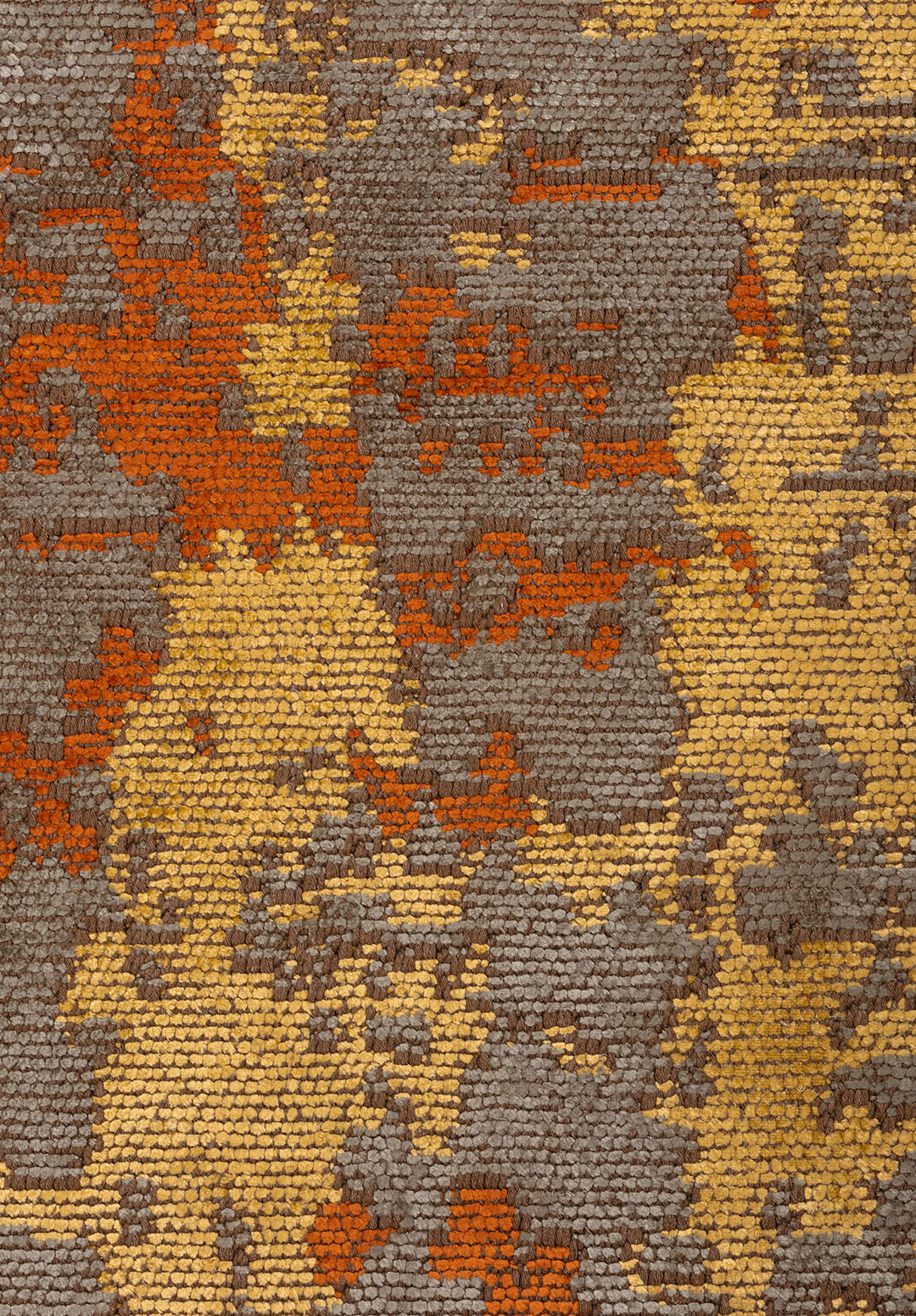 TOLEDO Хаки - Золотой - RUST Ковер