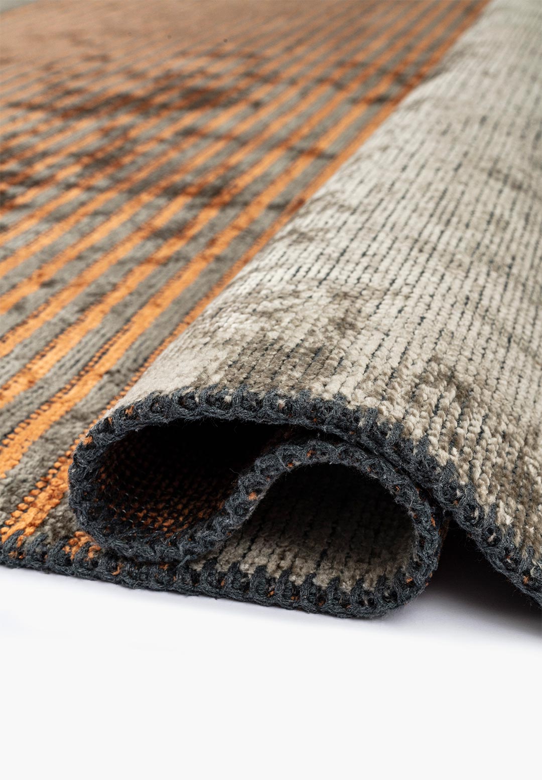 FRANKFURT TERRA - BEIGE - ANTHRACITE RUG