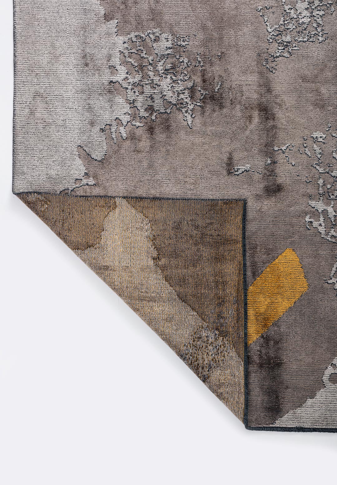LAGUNA LIGHT GREY - MUSTARD - DARK GREY RUG