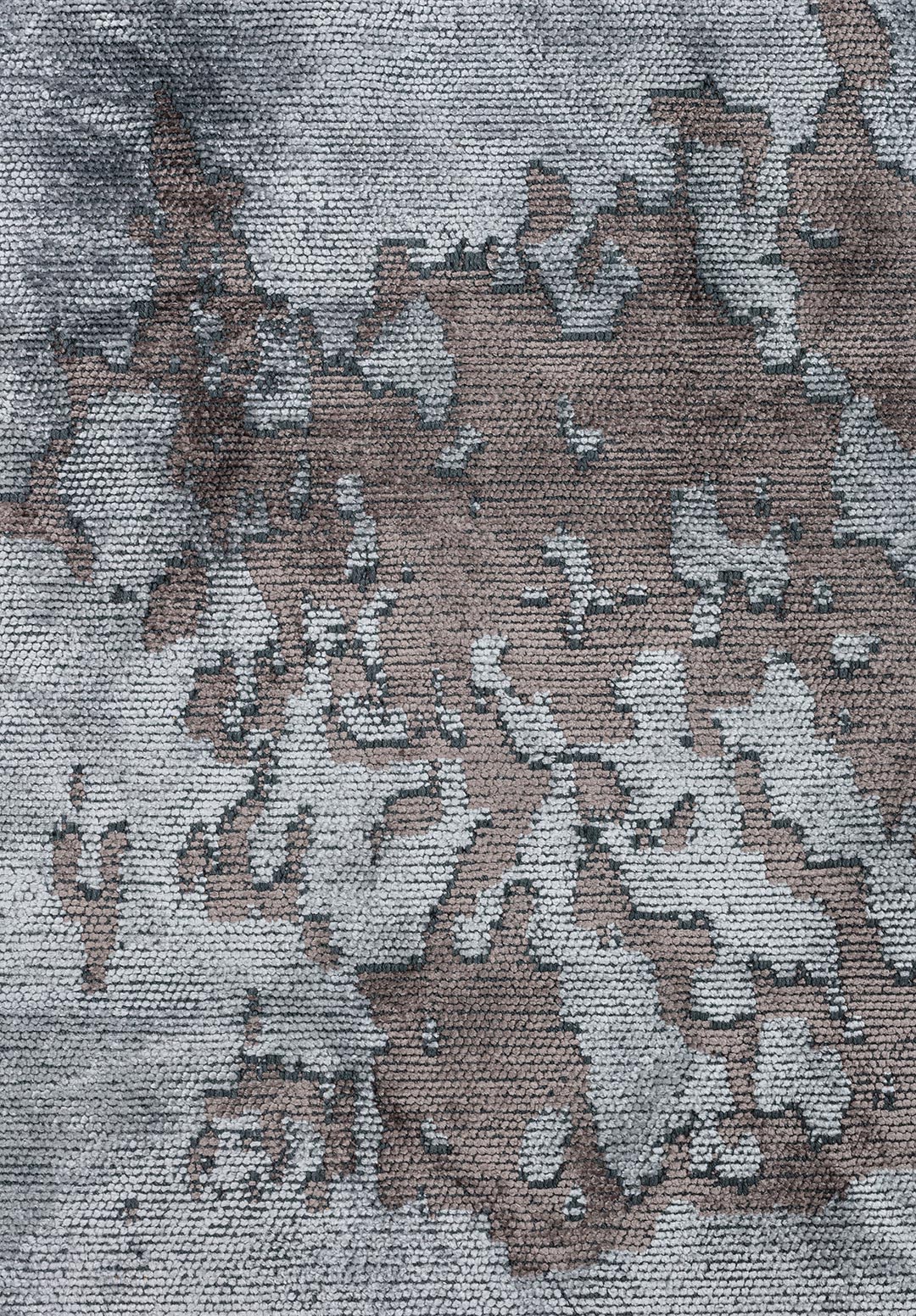 LAGUNA Тёмный GREY - Горчичный - ICE Синий Ковер