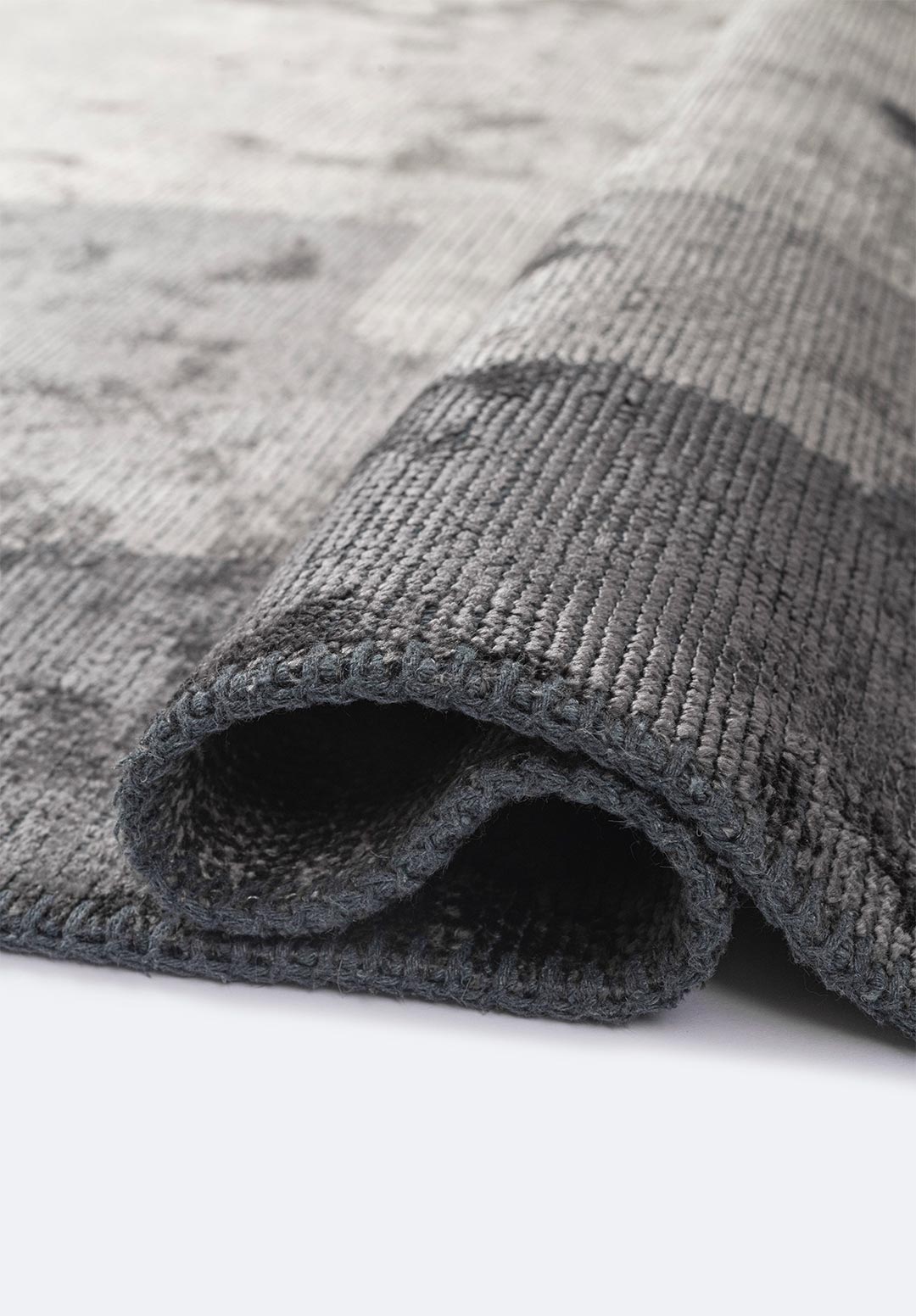 HANNOVER CREAM - CHARCOAL - DARK GREY RUG