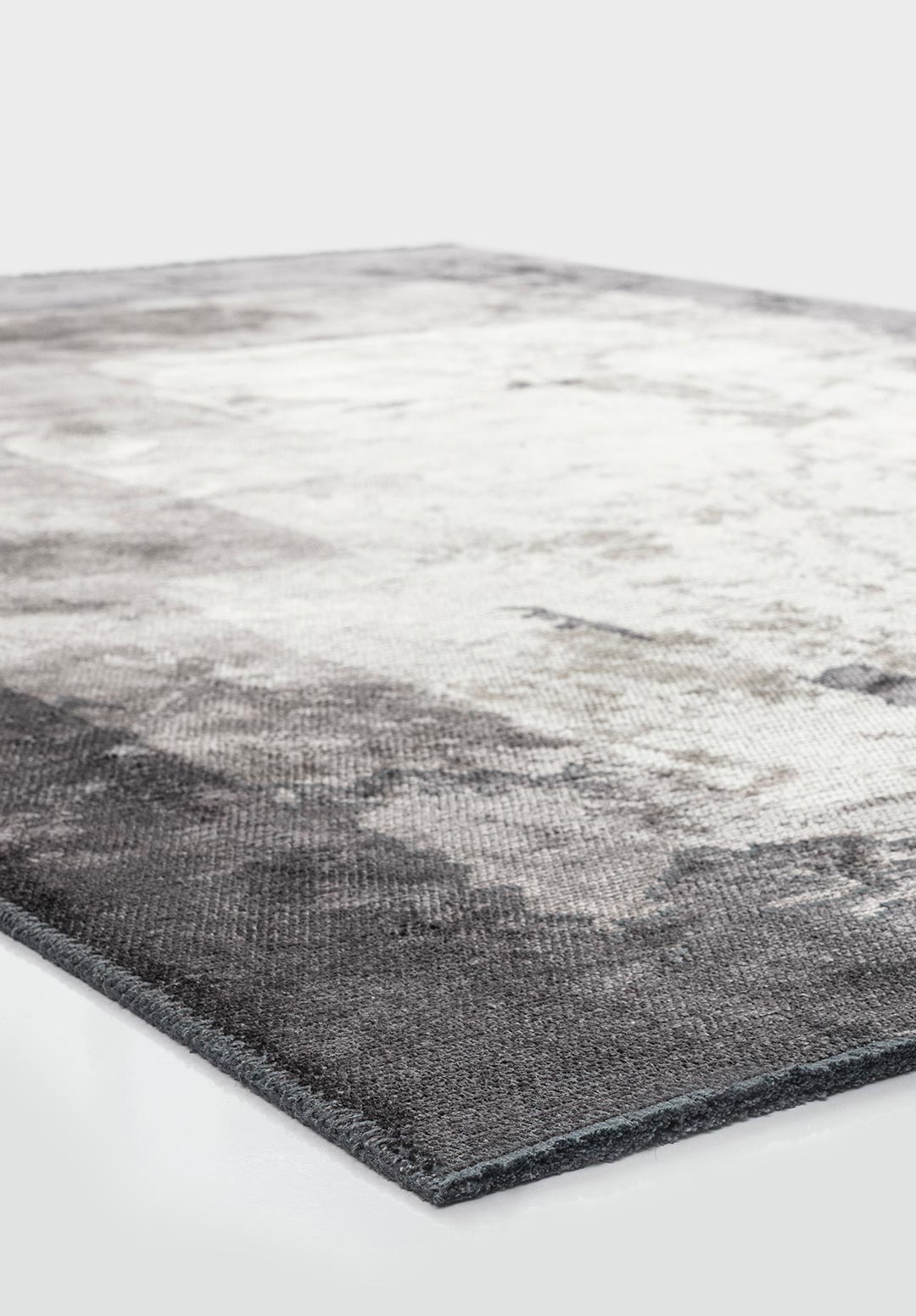 HANNOVER CREAM - CHARCOAL - DARK GREY RUG