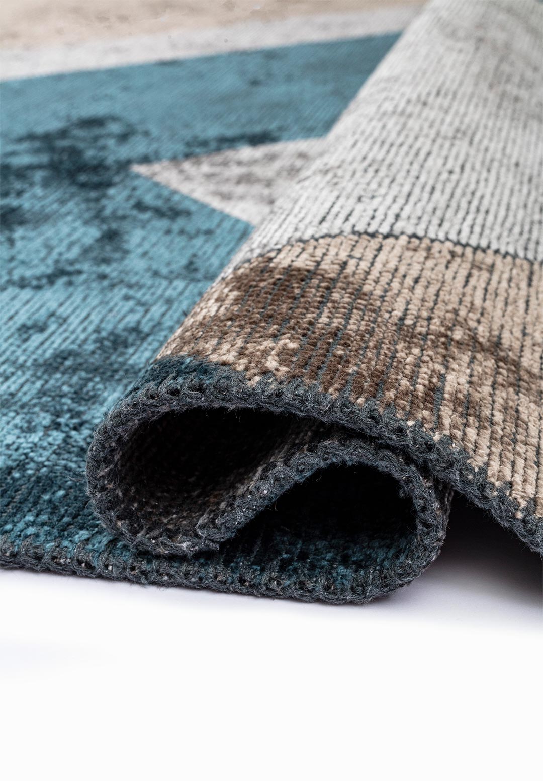 PAMPLONA Нуга - Светлый GREY - PETROL Ковер