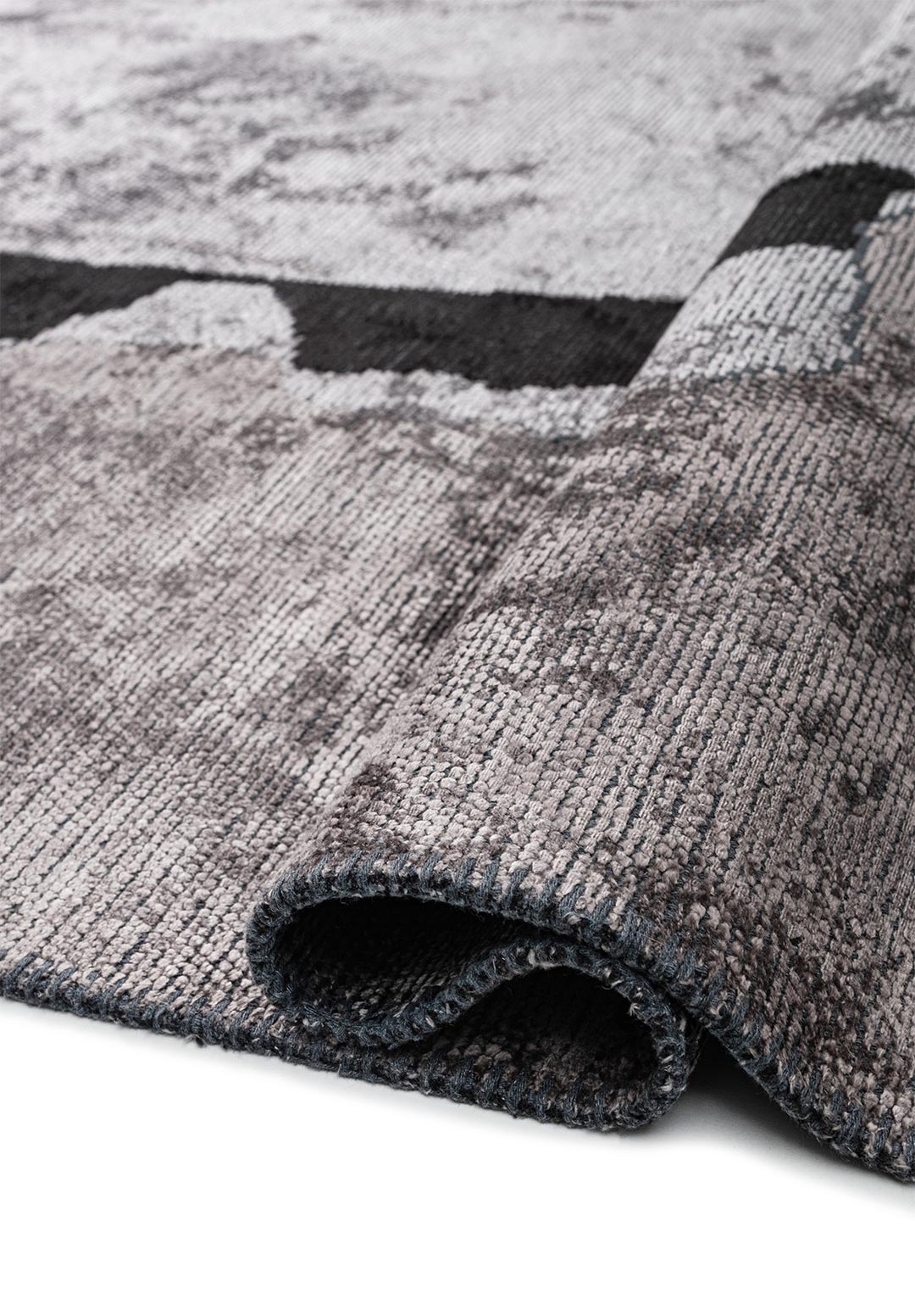 SALAMANCA Чёрный - Тёмный GREY - Светлый GREY Ковер