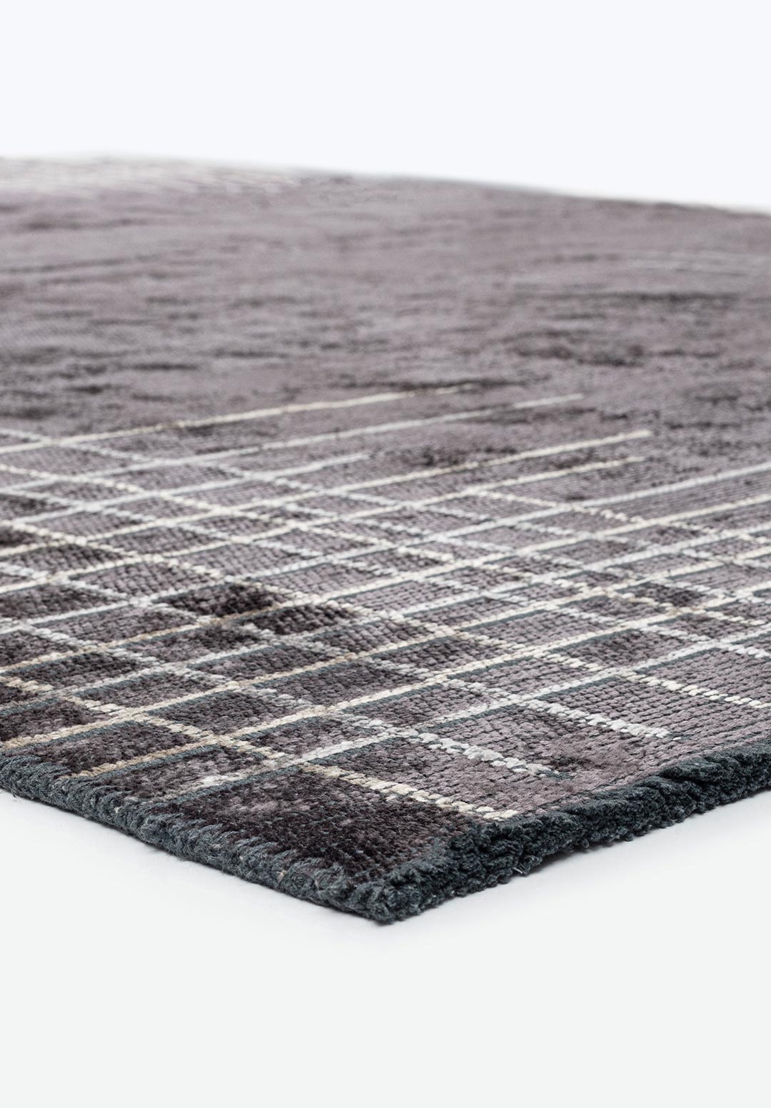 MANHATTAN CHARCOAL - BEIGE - GREY RUG