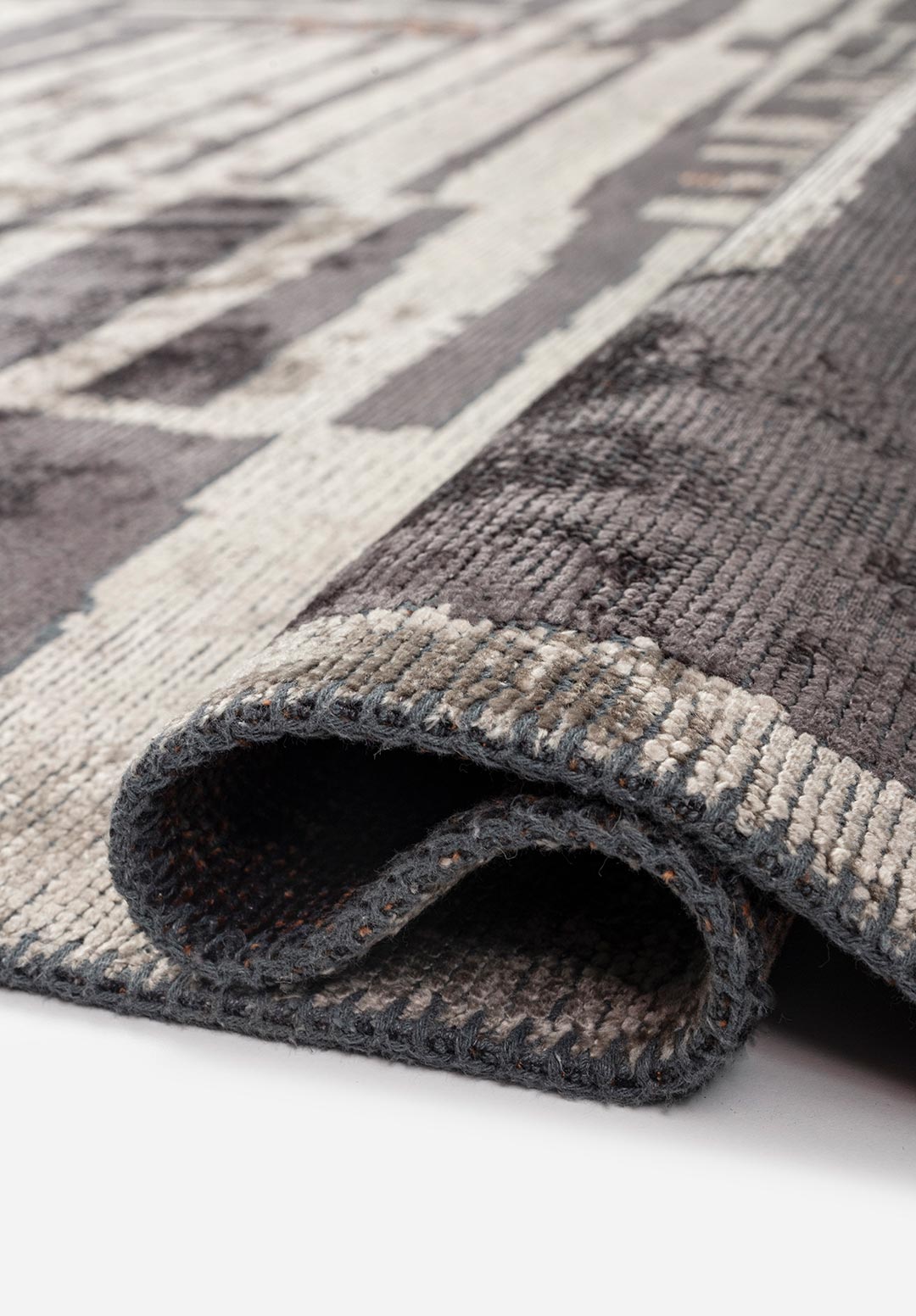 OXFORD Графитовый - Терракотовый - GREY Ковер