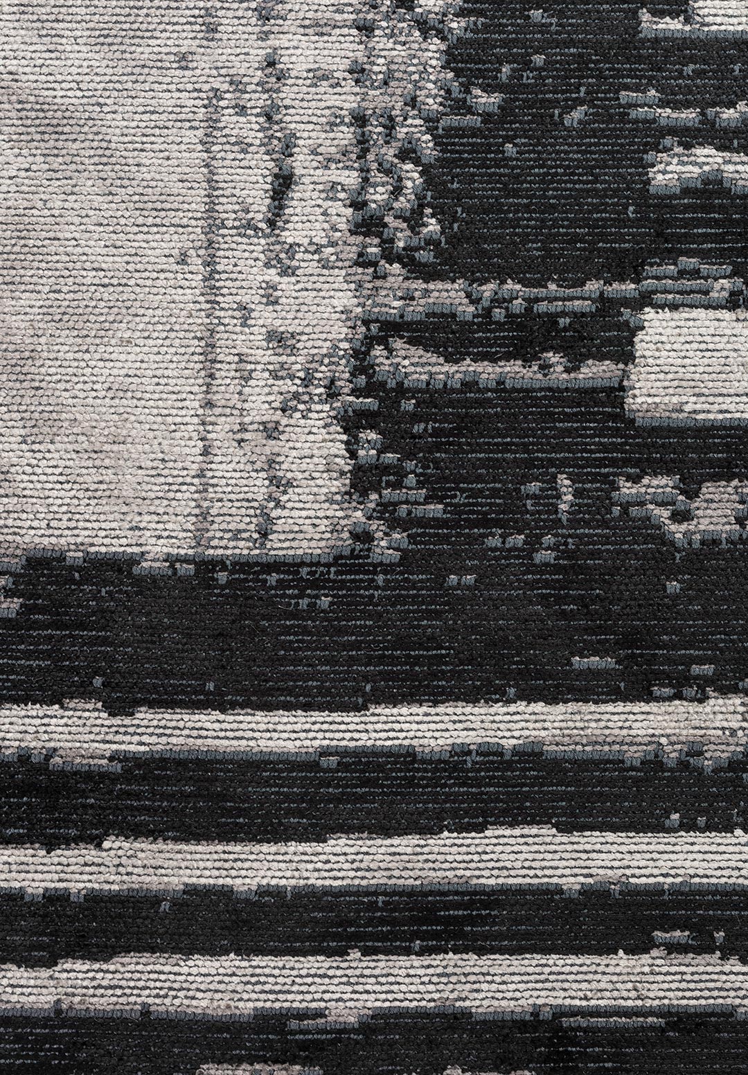 CAMBRIDGE BLACK - DARK GREY - CREAM RUG