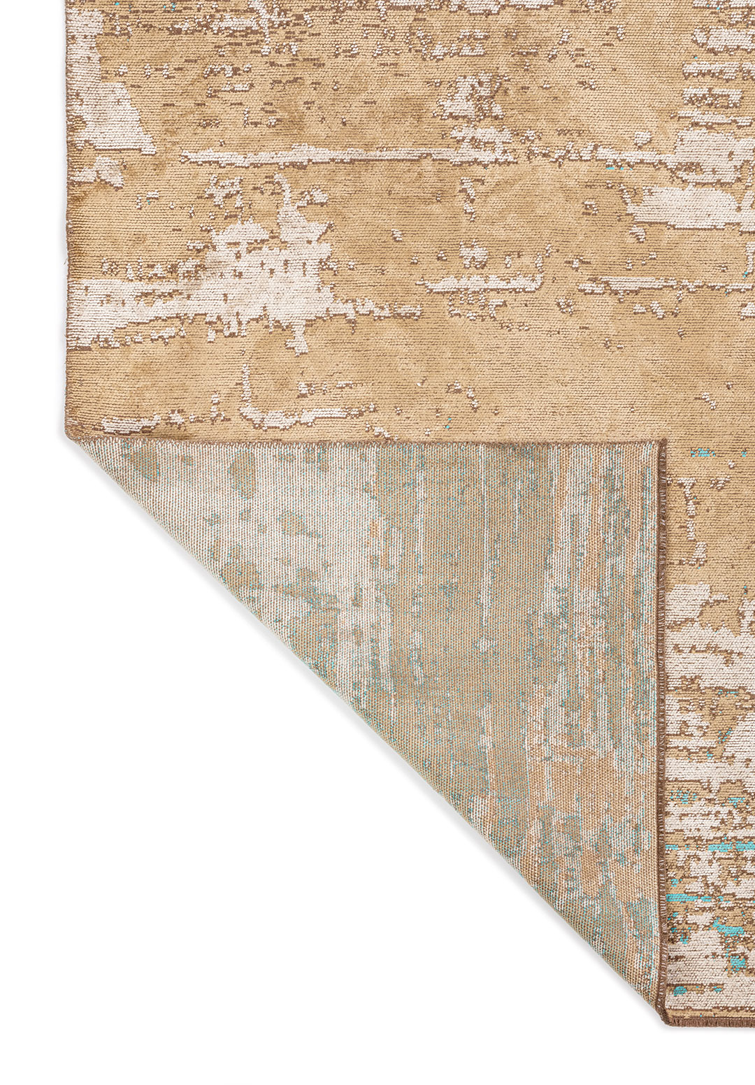 VOLOS Бирюзовый - Тёмный Бежевый - Слоновая кость Ковер