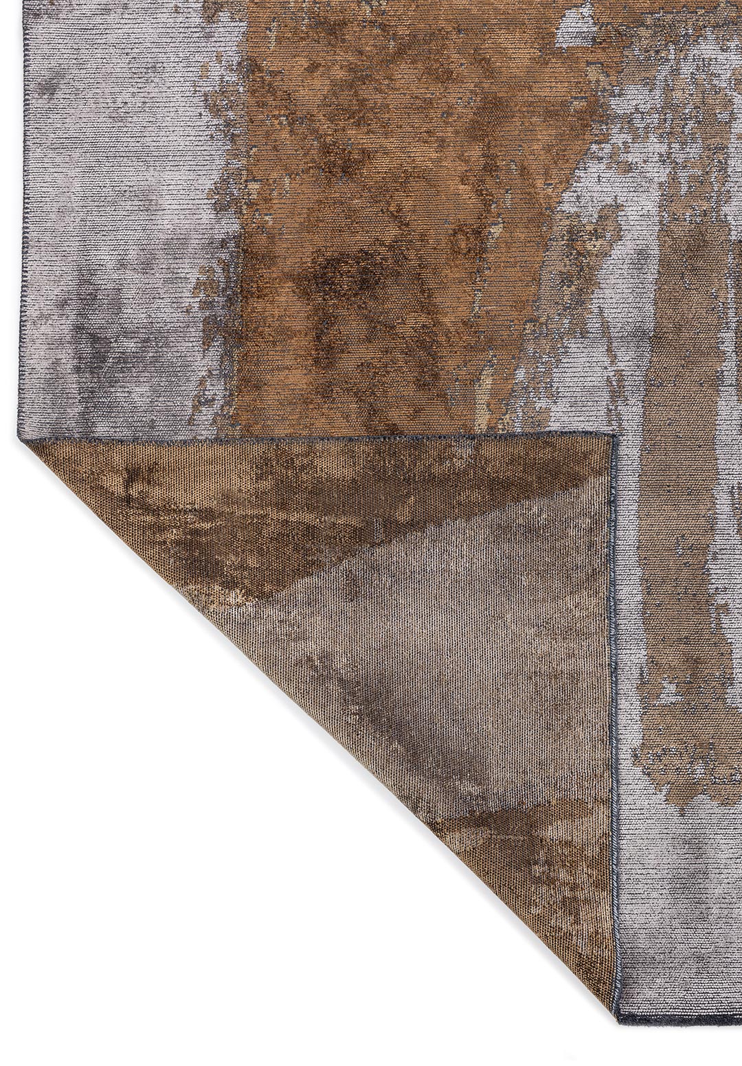 CANNES CACAO - LIGHT BROWN - MINK - LIGHT GREY RUG