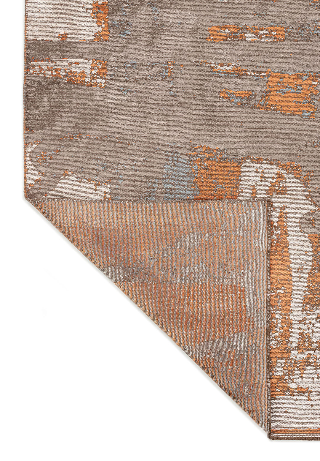 CANNES Тёмный GREY - Синий - Терракотовый - Слоновая кость Ковер