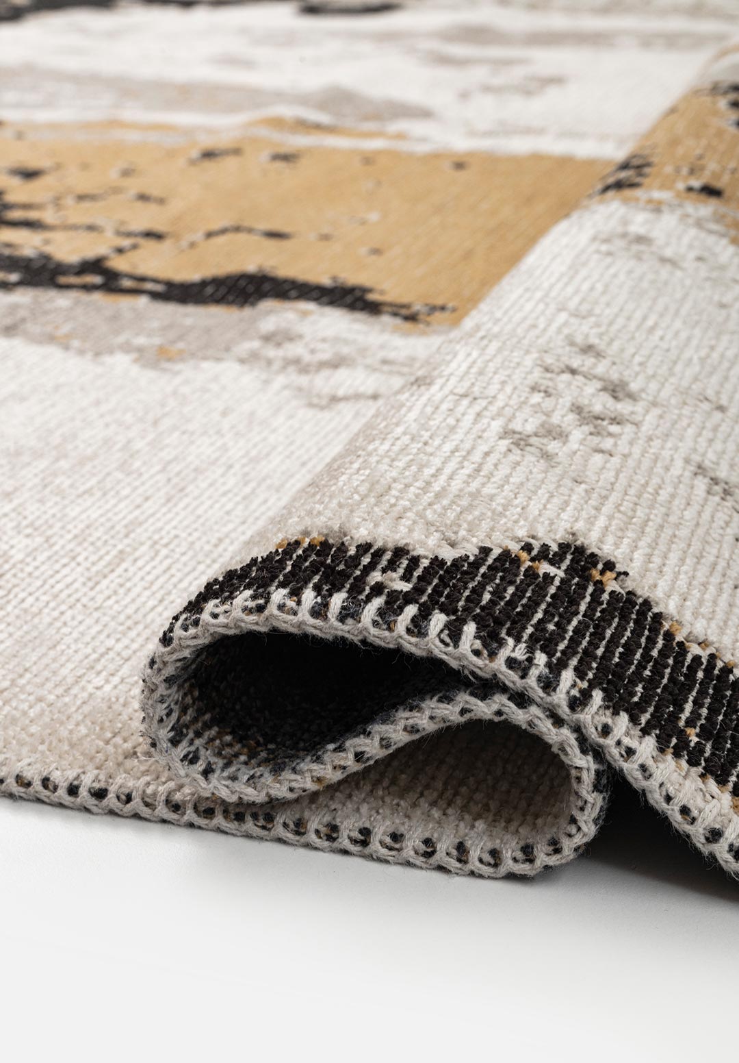 CANNES Чёрный - Светлый Коричневый - GREY - Экрю Ковер