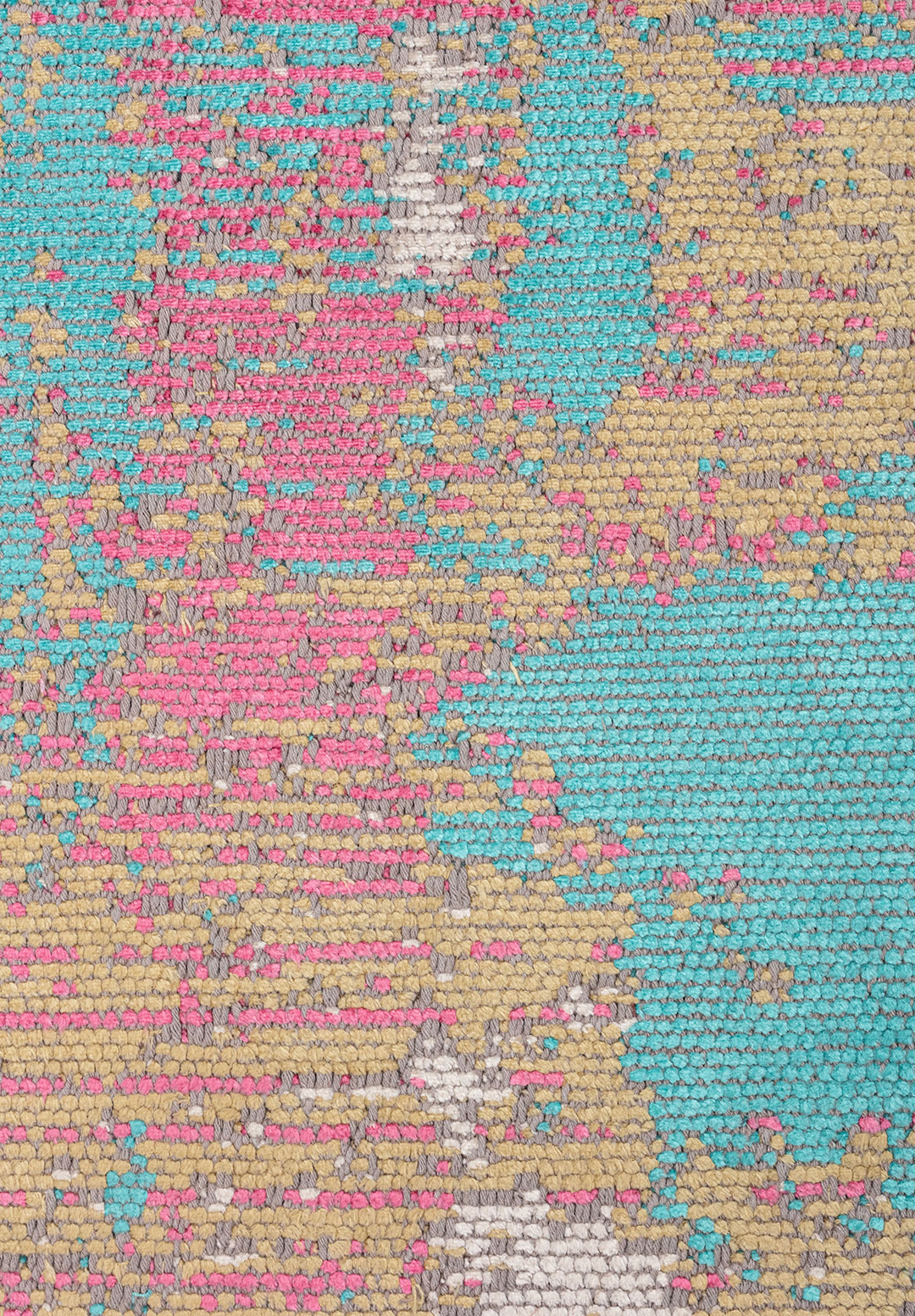 NICE Розовый - Бирюзовый - KIWI - Слоновая кость Ковер