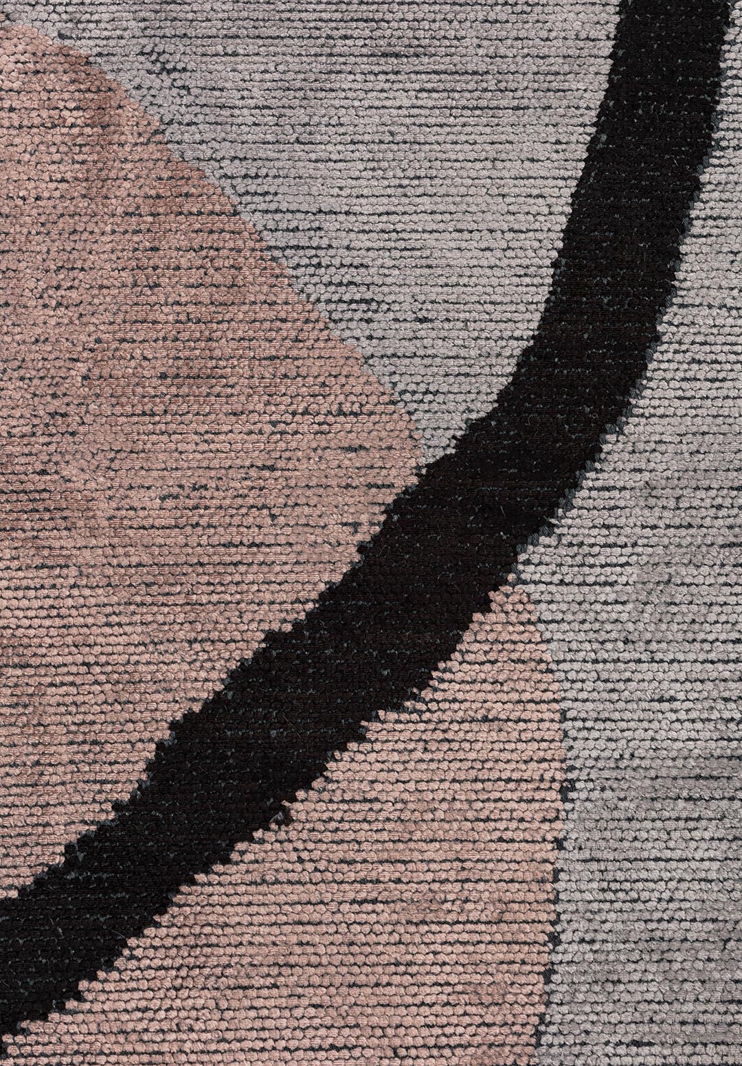 LAGOS BLACK - DARK GREY - COPPER - LIGHT GREY RUG