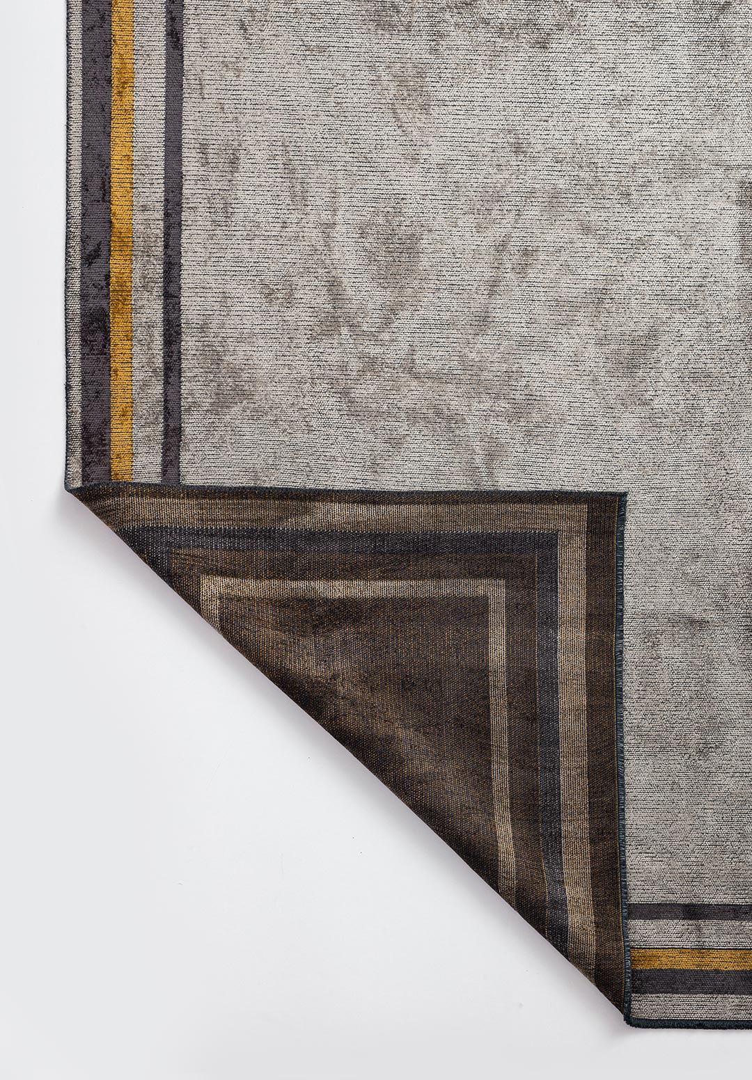 DRESDEN CHARCOAL - MUSTARD - BEIGE RUG
