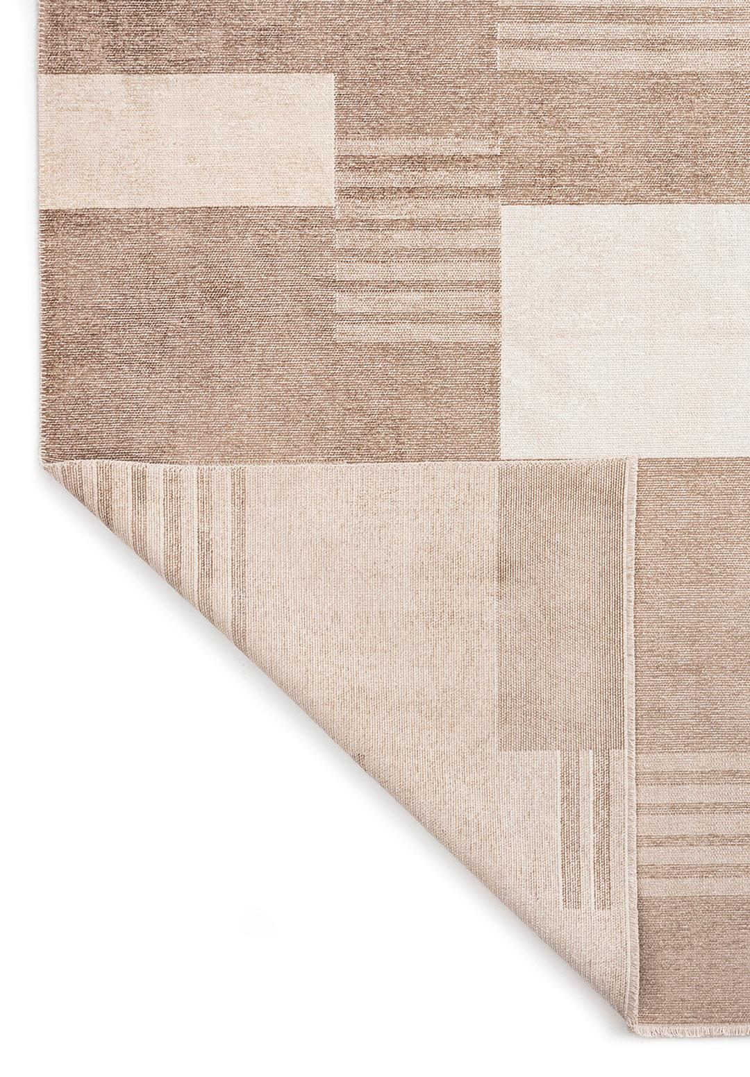 PANEL ECRU - LIGHT CREAM - STONE - NOUGAT RUG