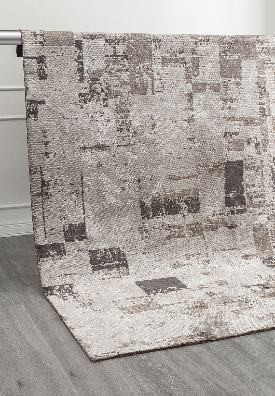 WALL CHARCOAL - LIGHT GREY - DARK GREY RUG