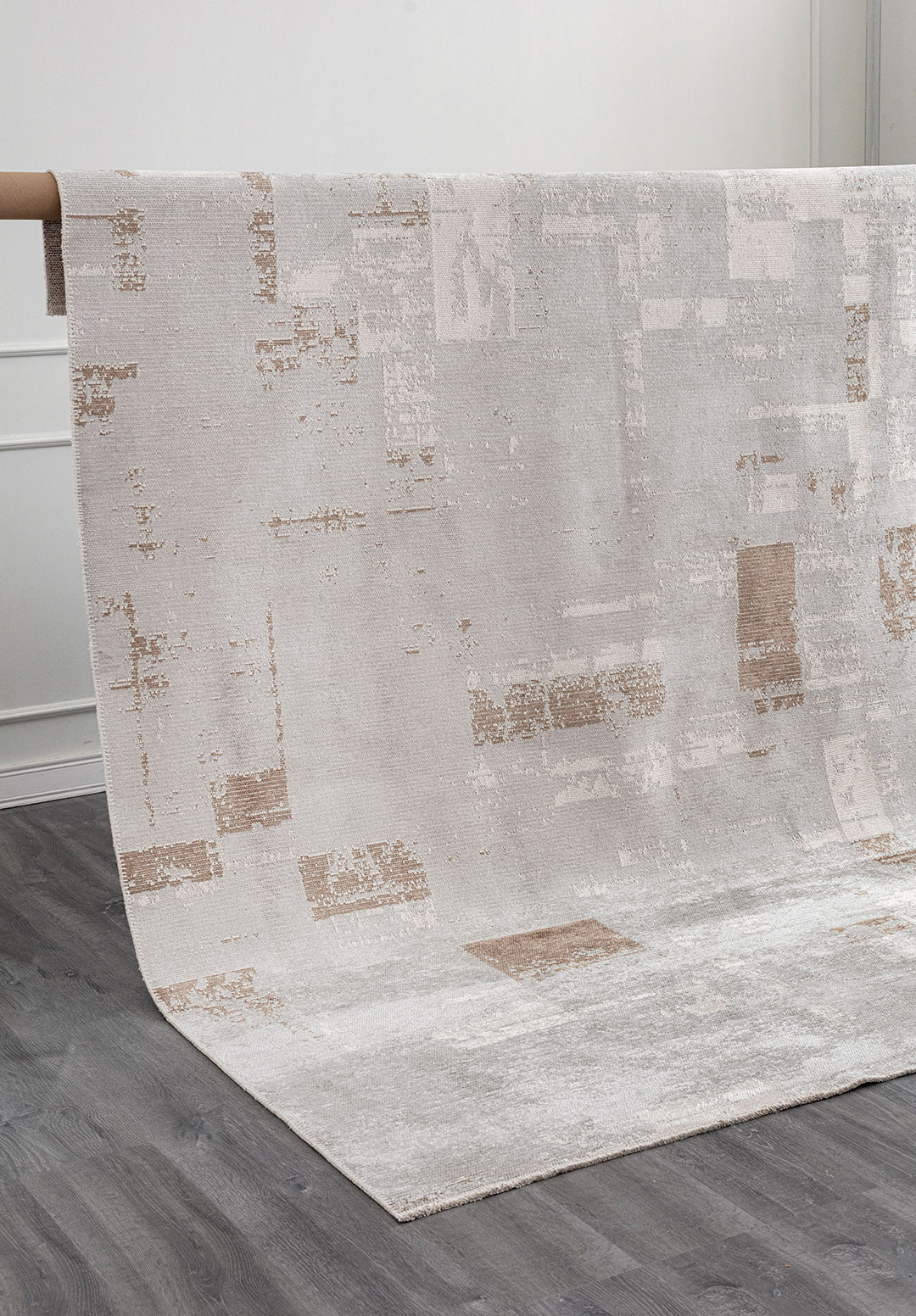 WALL NOUGAT - LIGHT GREY - ECRU RUG