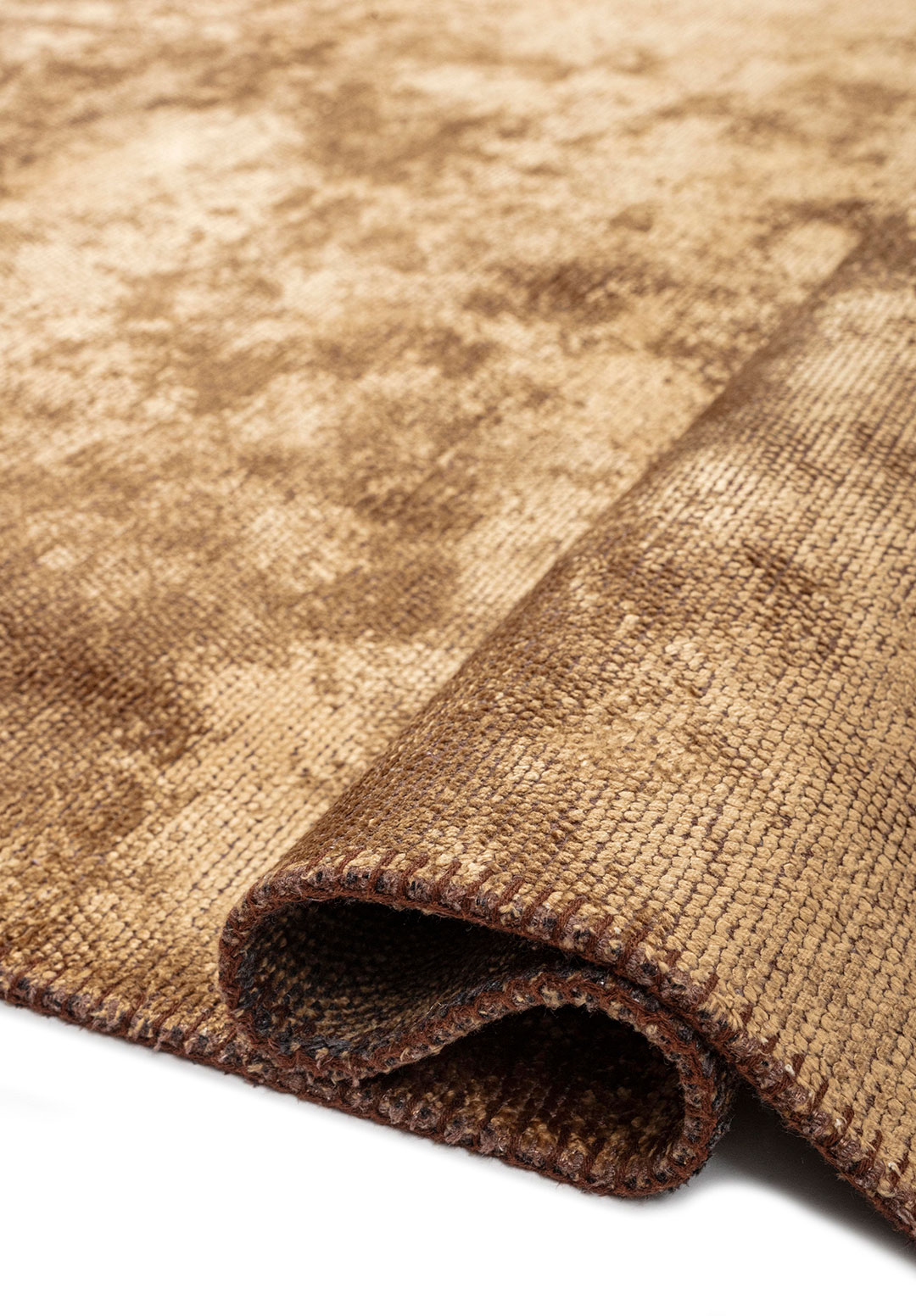 PLAIN LIGHT BROWN (C) RUG