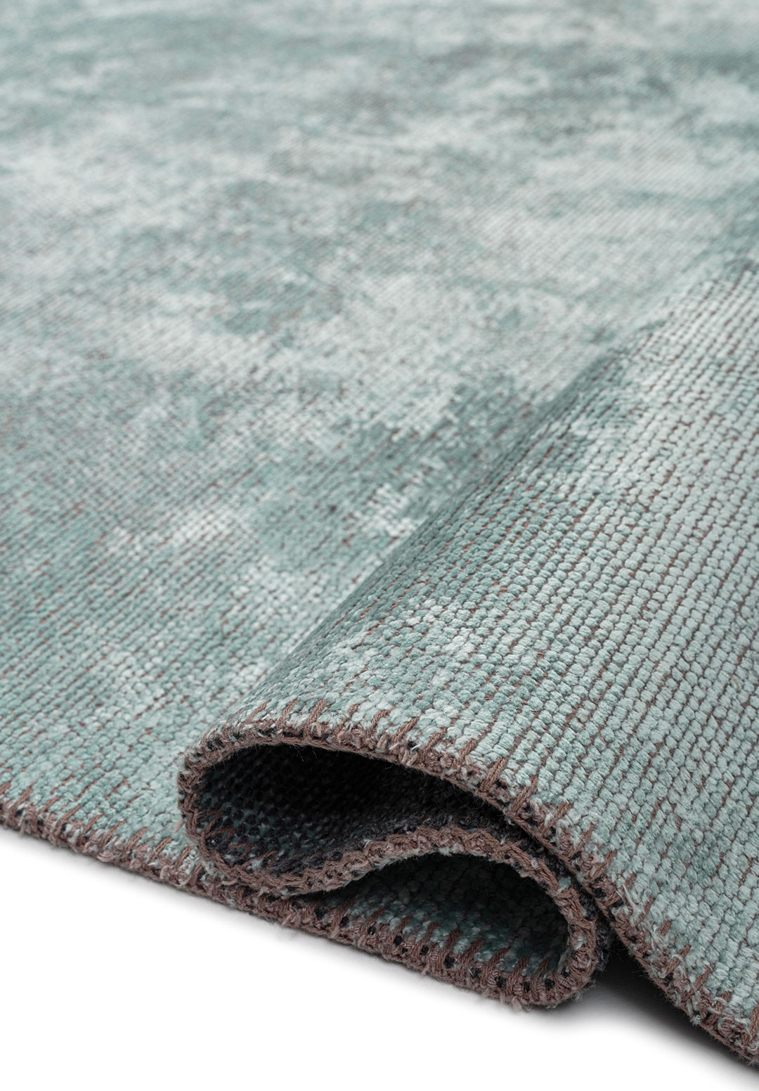 PLAIN ICE BLUE (M) RUG