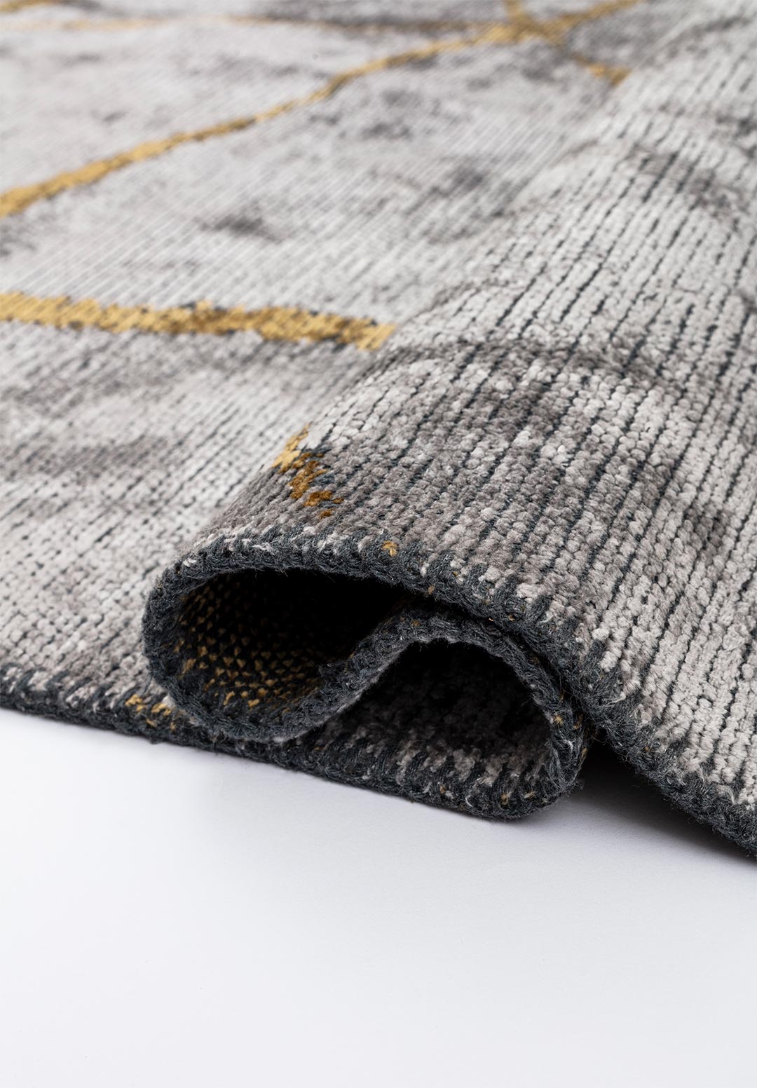 PALERMO YELLOW - LIGHT GREY RUG