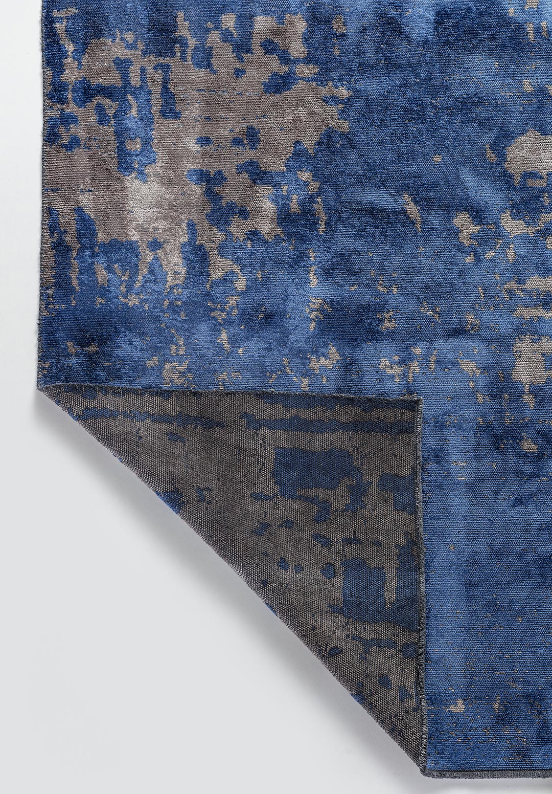 VERONA DARK GREY - NAVY BLUE RUG