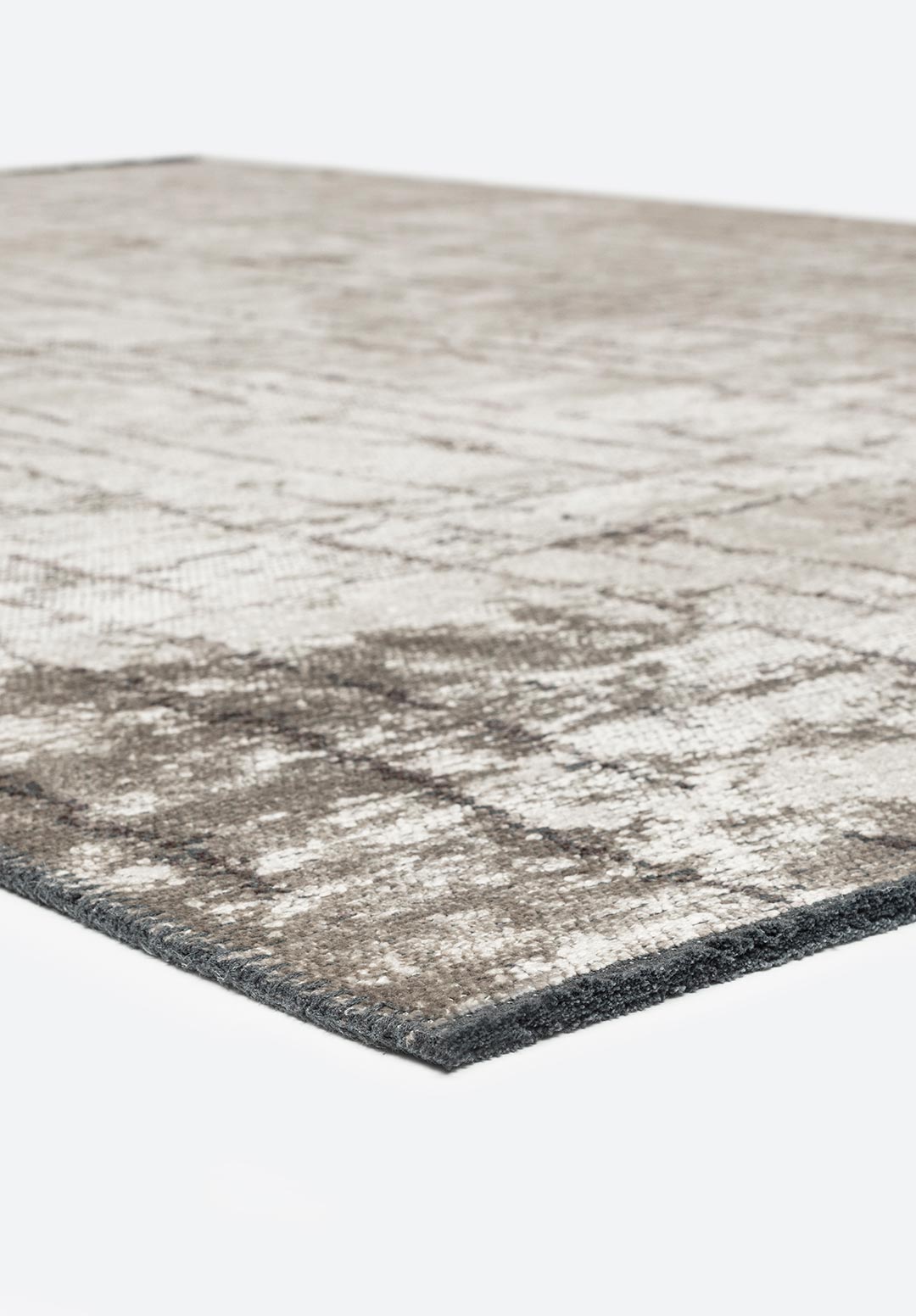 PISA DARK GREY - CREAM RUG