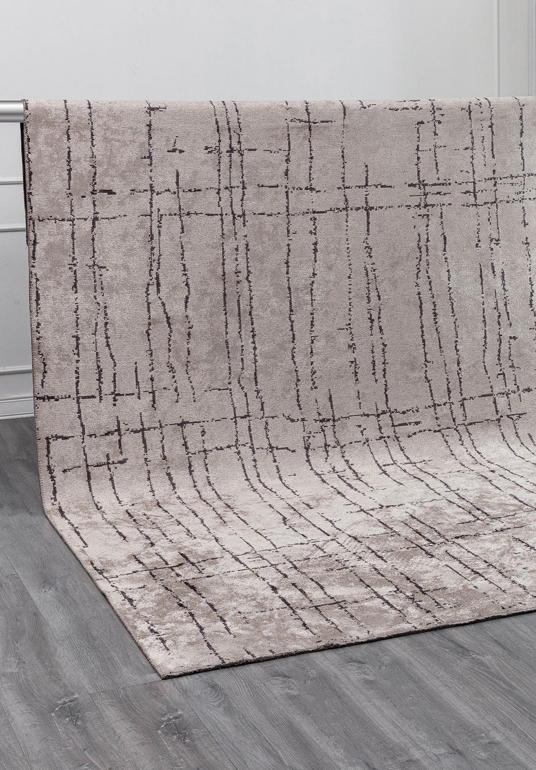 PISA CHARCOAL - STONE RUG