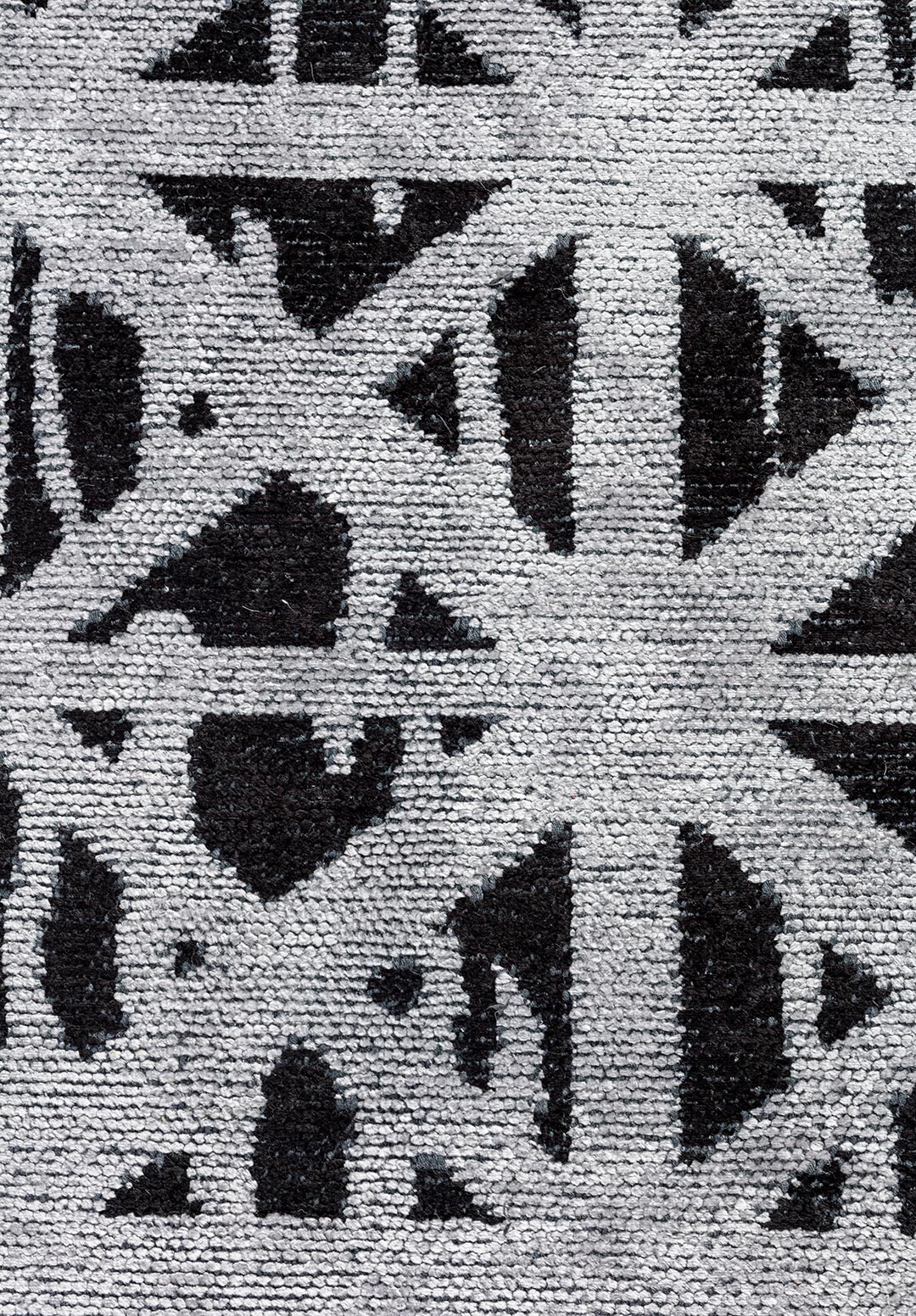 TORINO BLACK - LIGHT GREY RUG