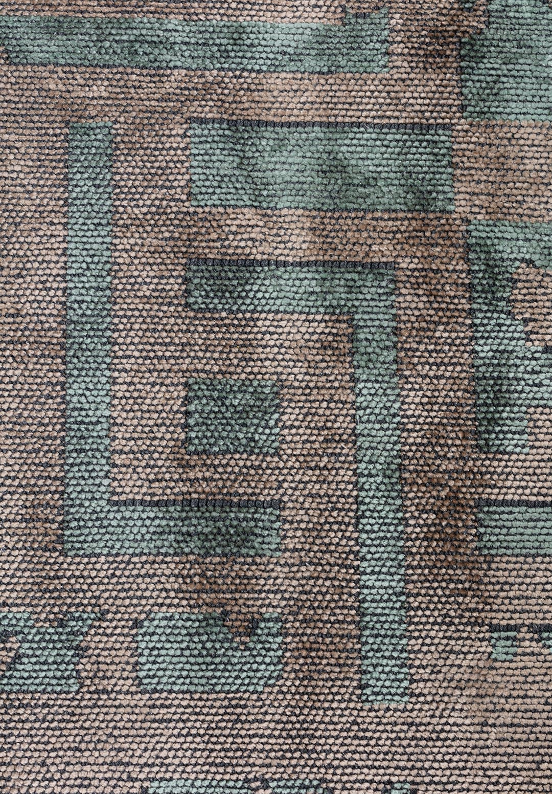 ROME RIVER Зелёный - Бежевый Ковер