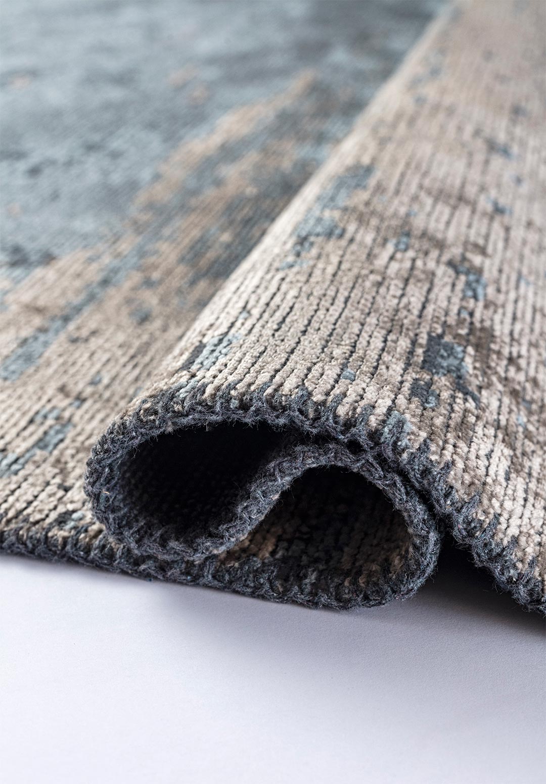 STREAM Бежевый - Синий Ковер