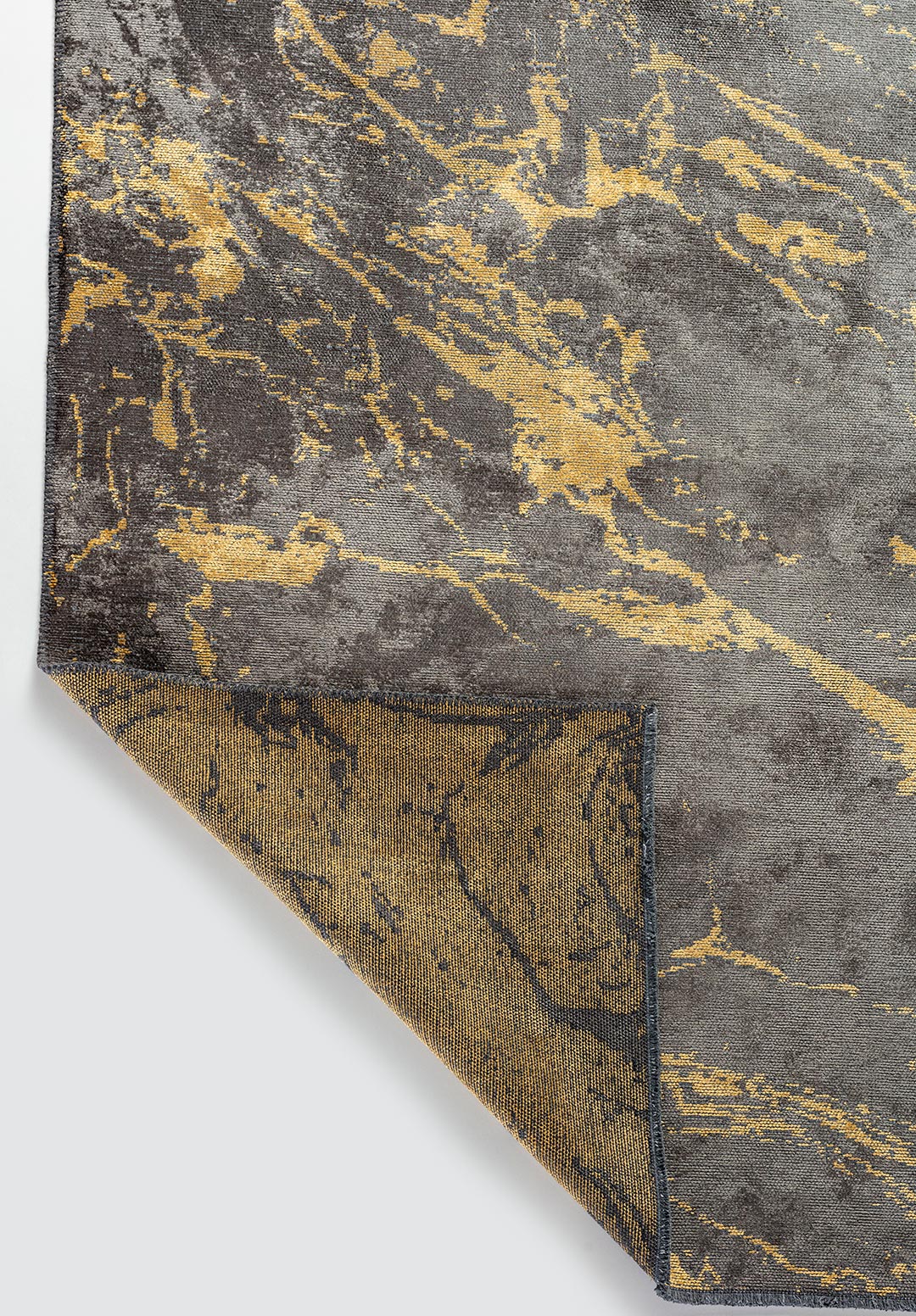 VENICE GOLD - ANTHRACITE RUG