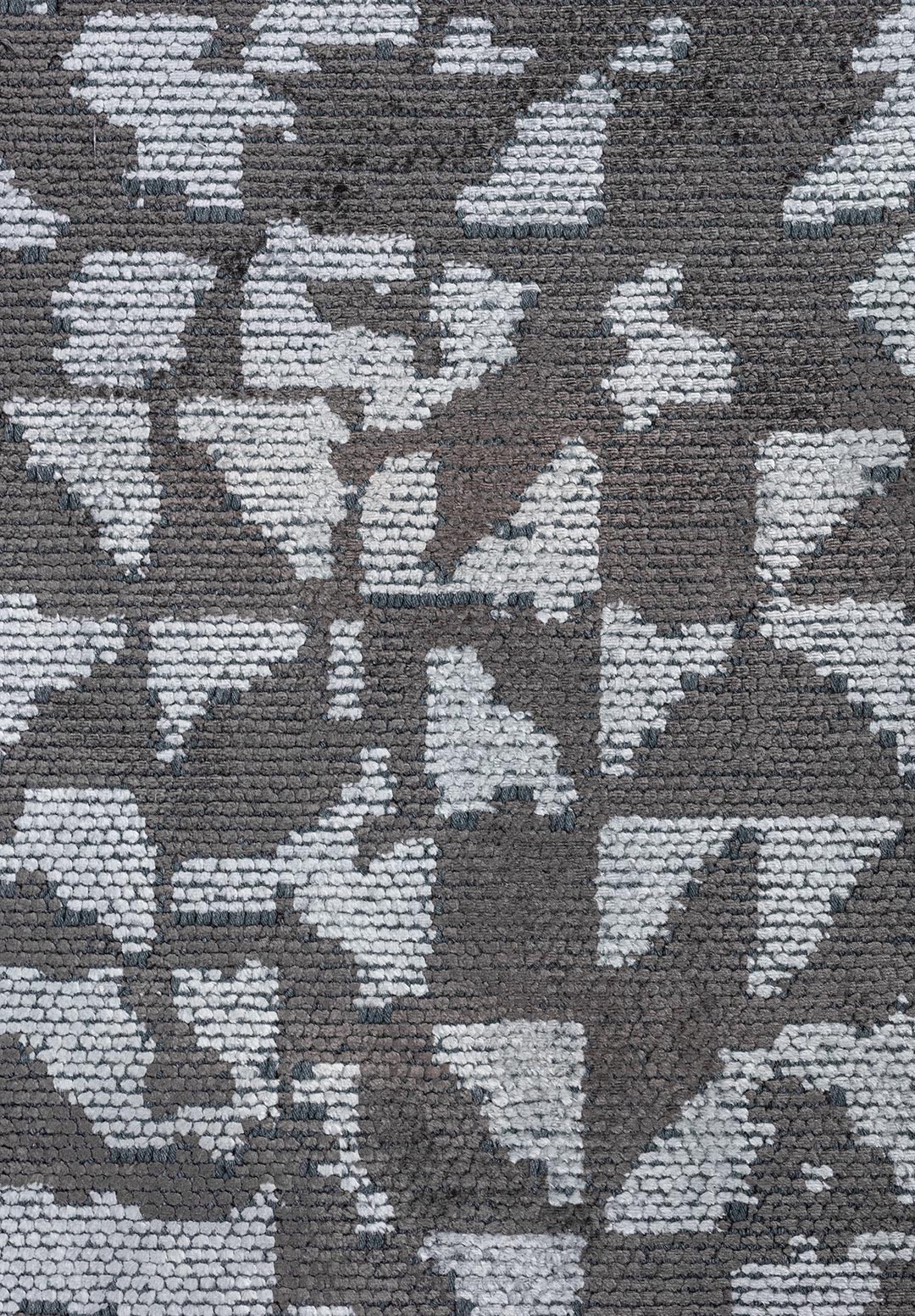 BOLOGNA CHARCOAL - ICE BLUE RUG