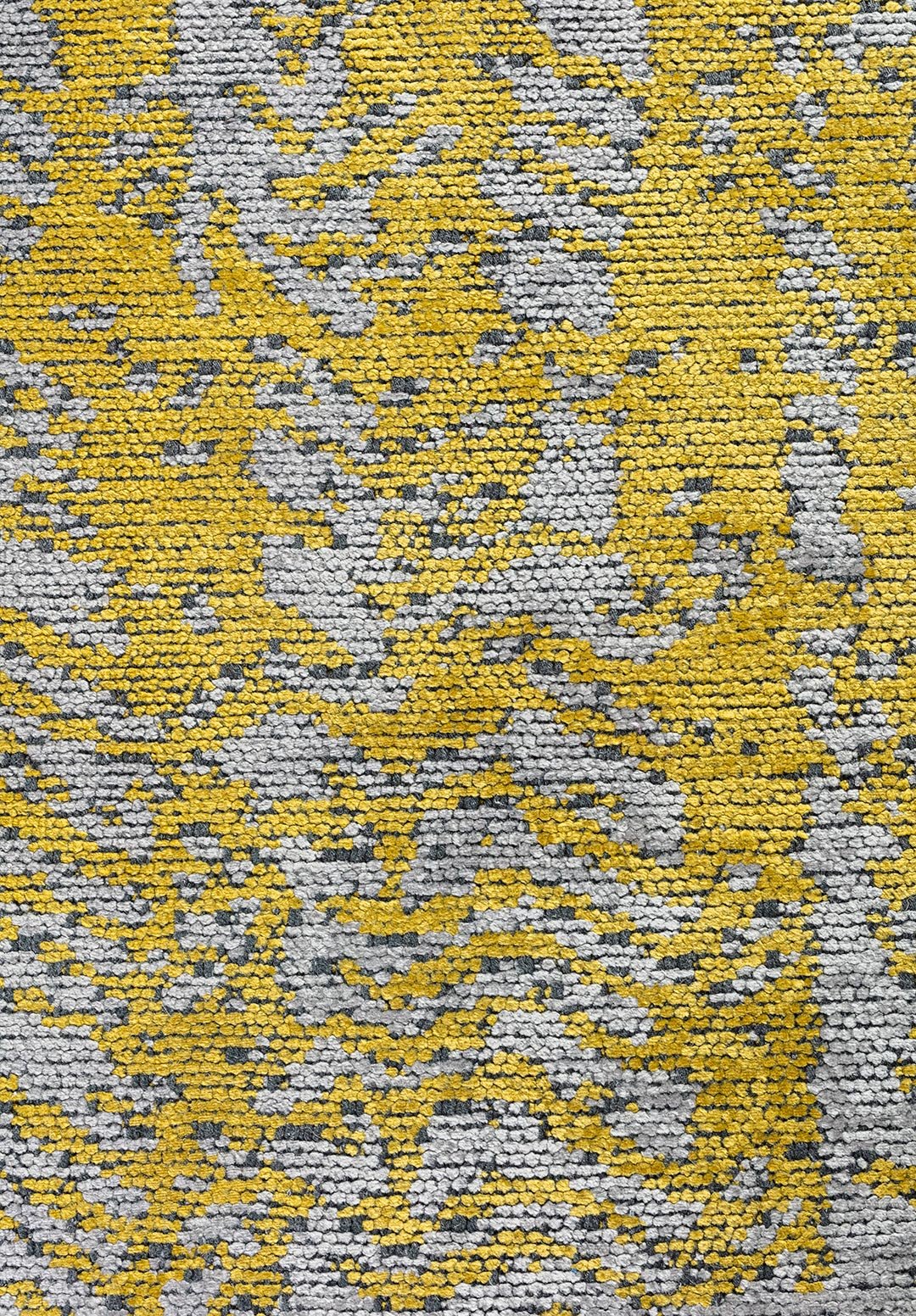 TERAMO YELLOW - LIGHT GREY RUG