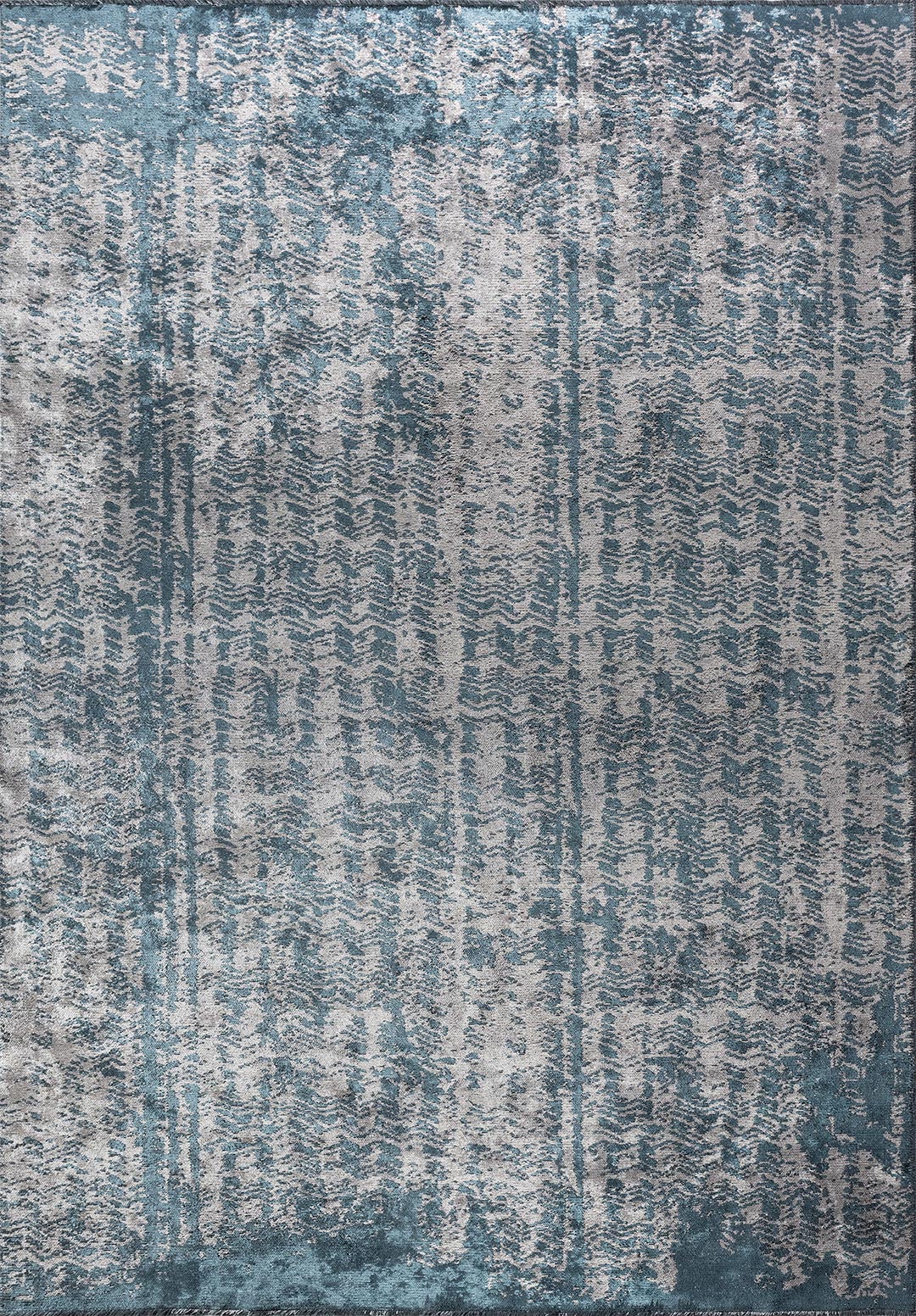 TERAMO LIGHT GREY - BLUE RUG