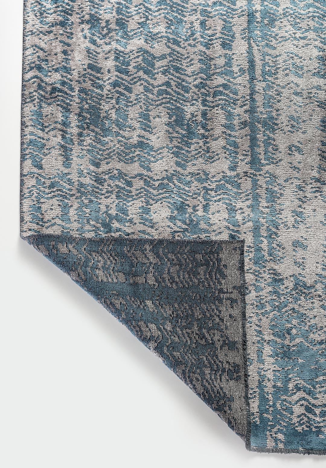 TERAMO LIGHT GREY - BLUE RUG